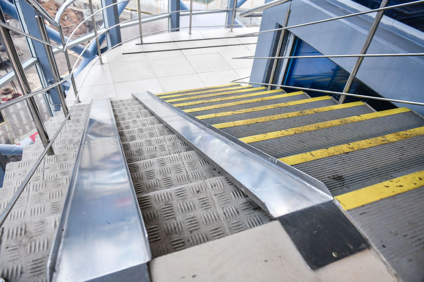 переход, ремонт, надземный переход, химки, вертикалки,