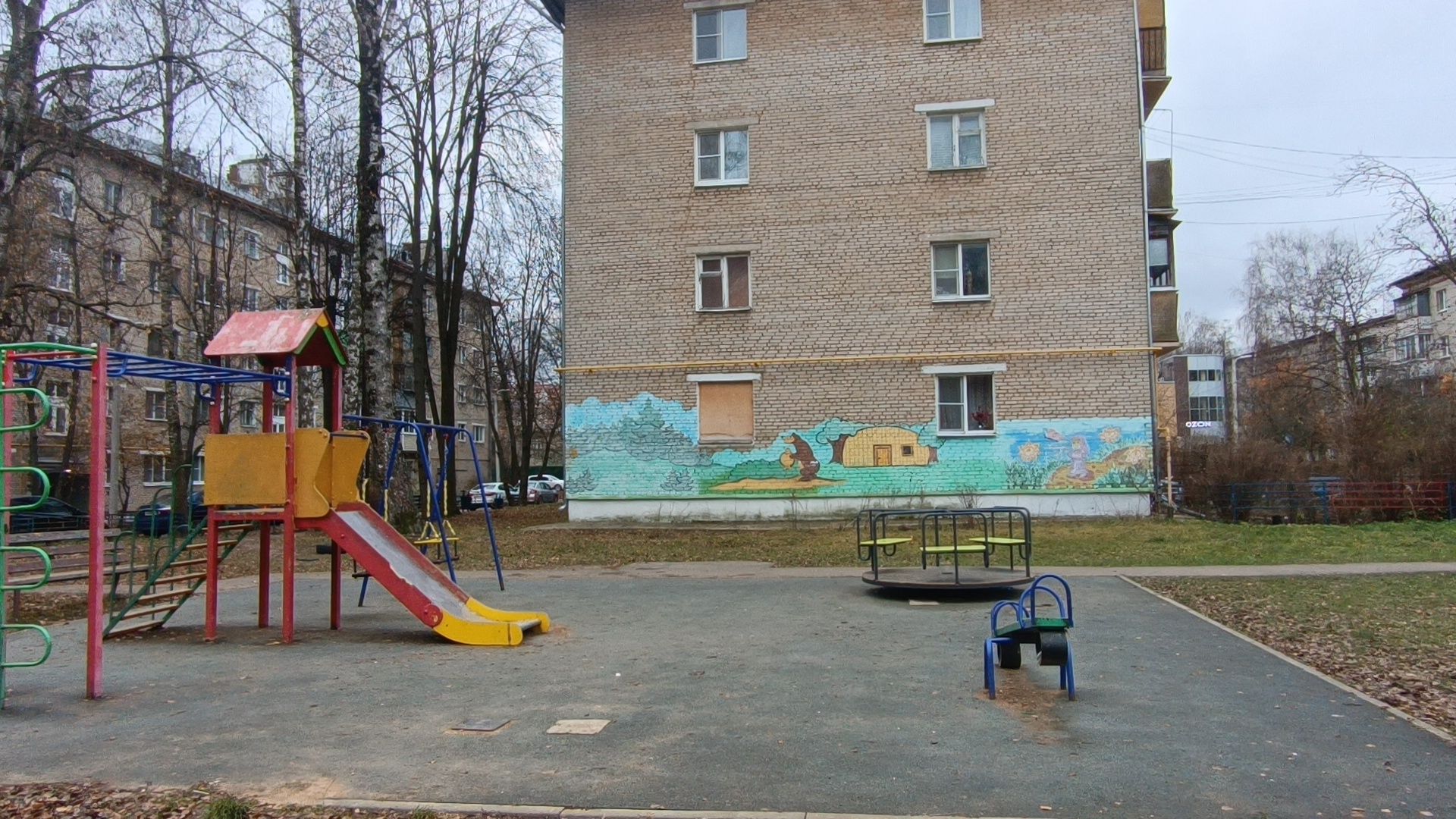 детская площадка, лобня, благоустройство, вертикалки,