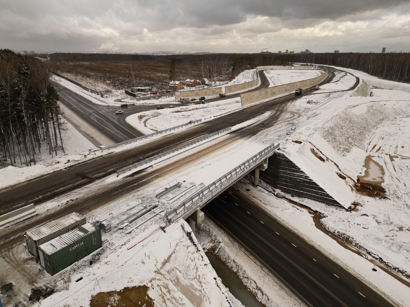 видео с коптера, дороги, строительство, юла,