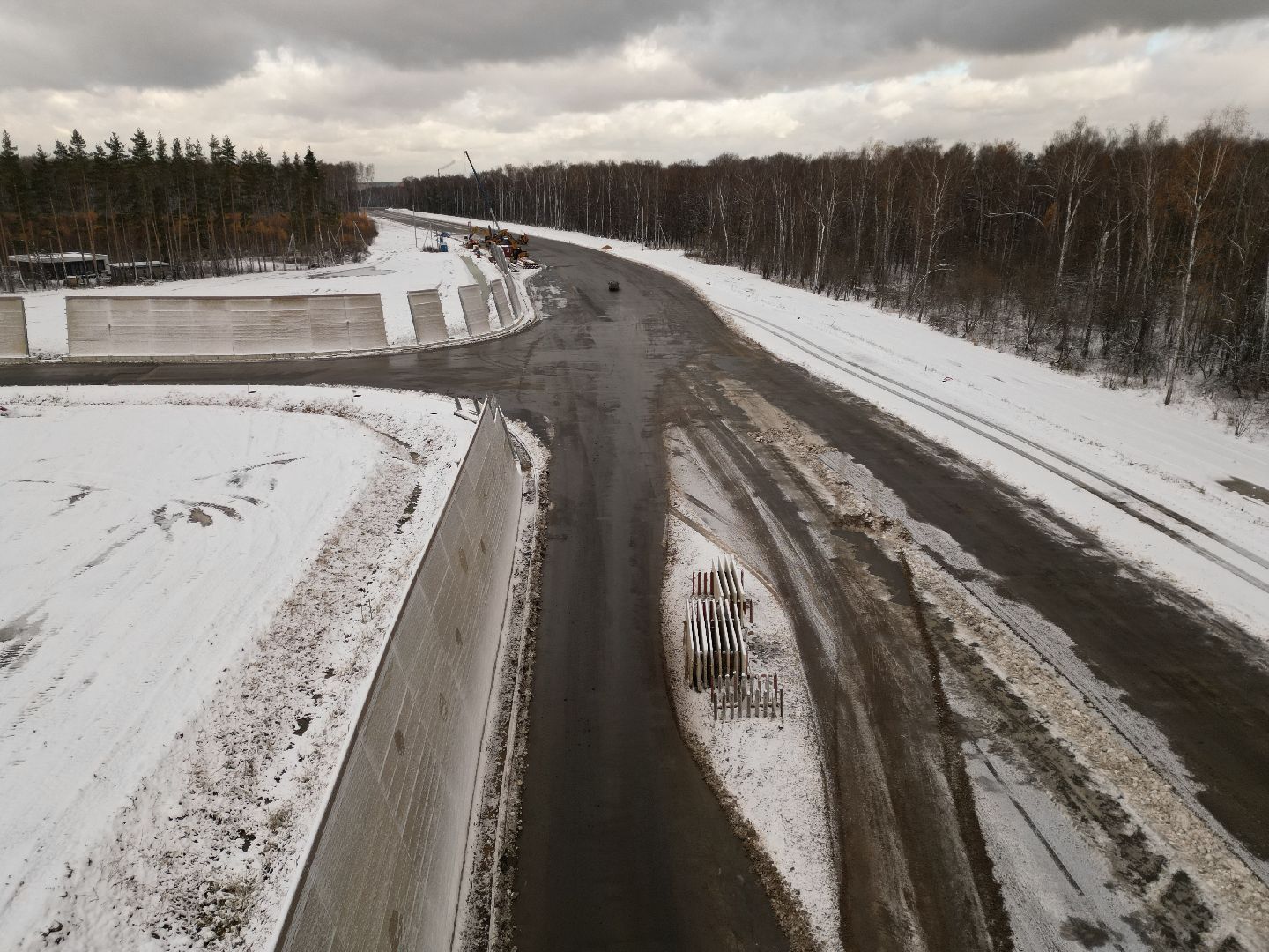 видео с коптера, дороги, строительство, юла,