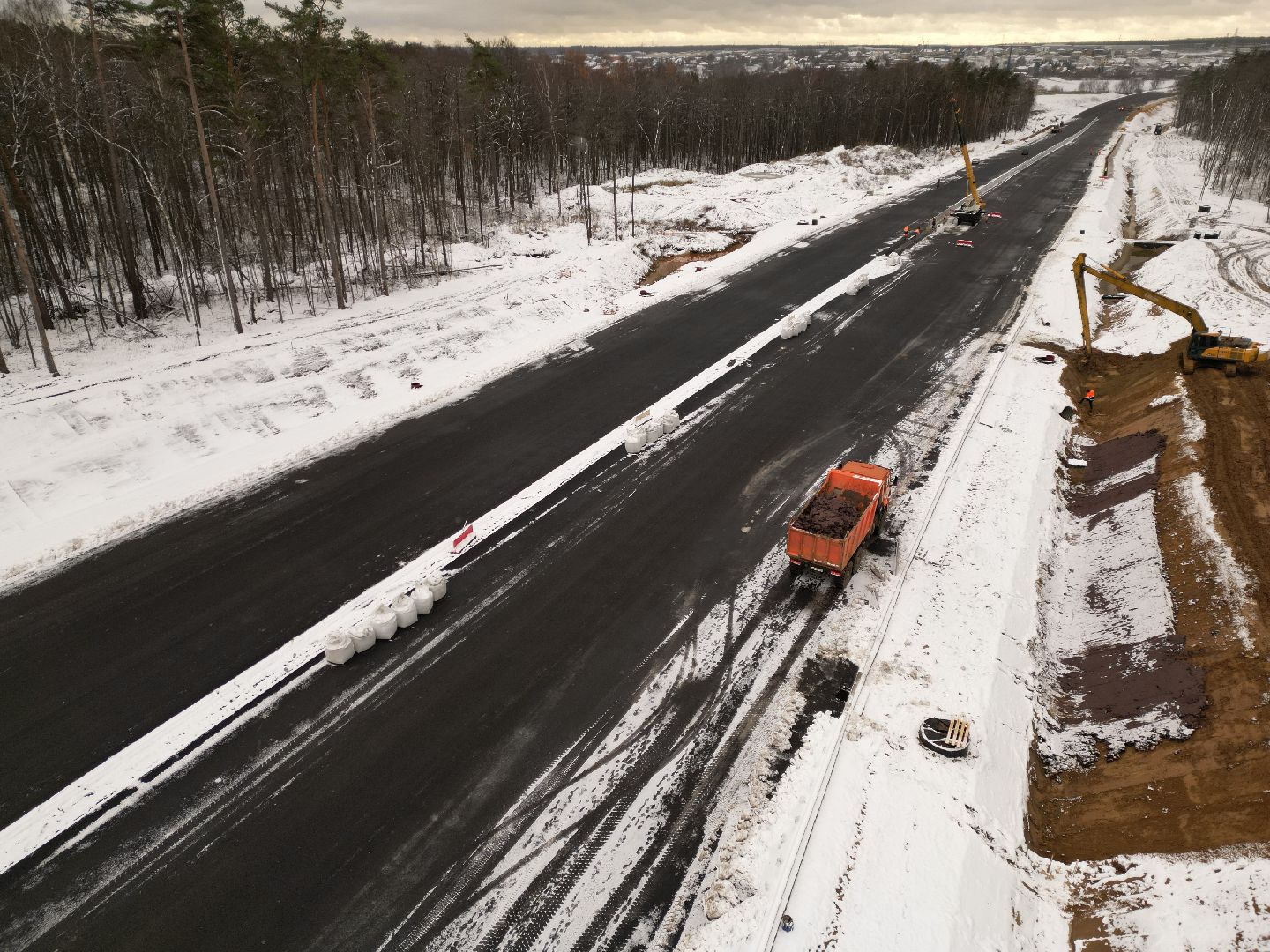 видео с коптера, дороги, строительство, юла,