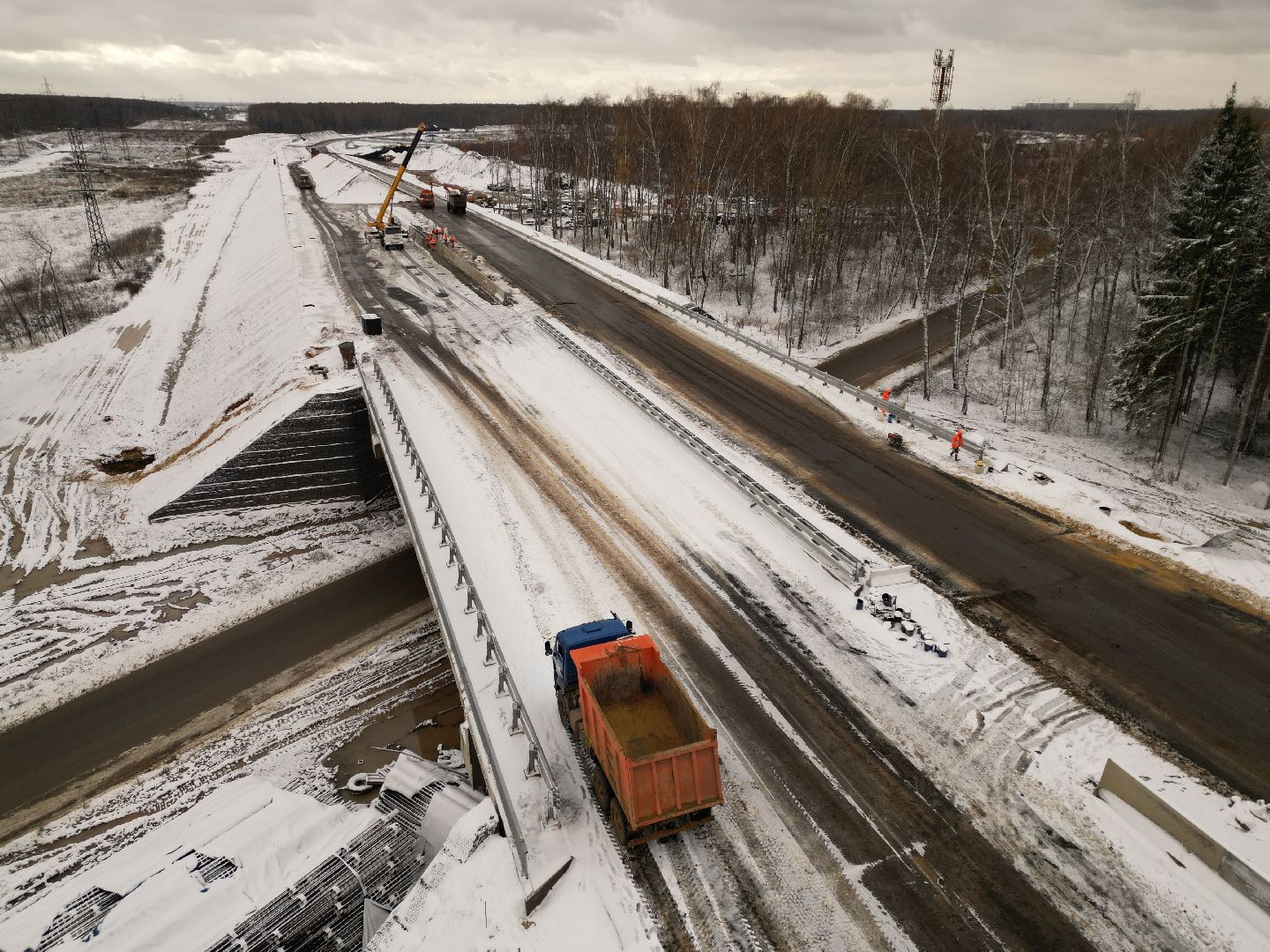 видео с коптера, дороги, строительство, юла,