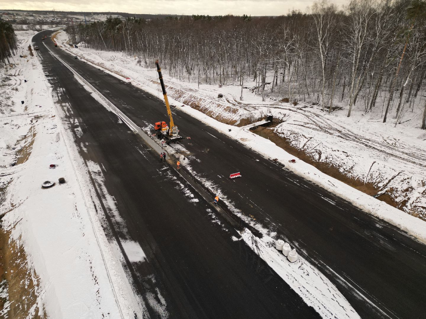 видео с коптера, дороги, строительство, юла,