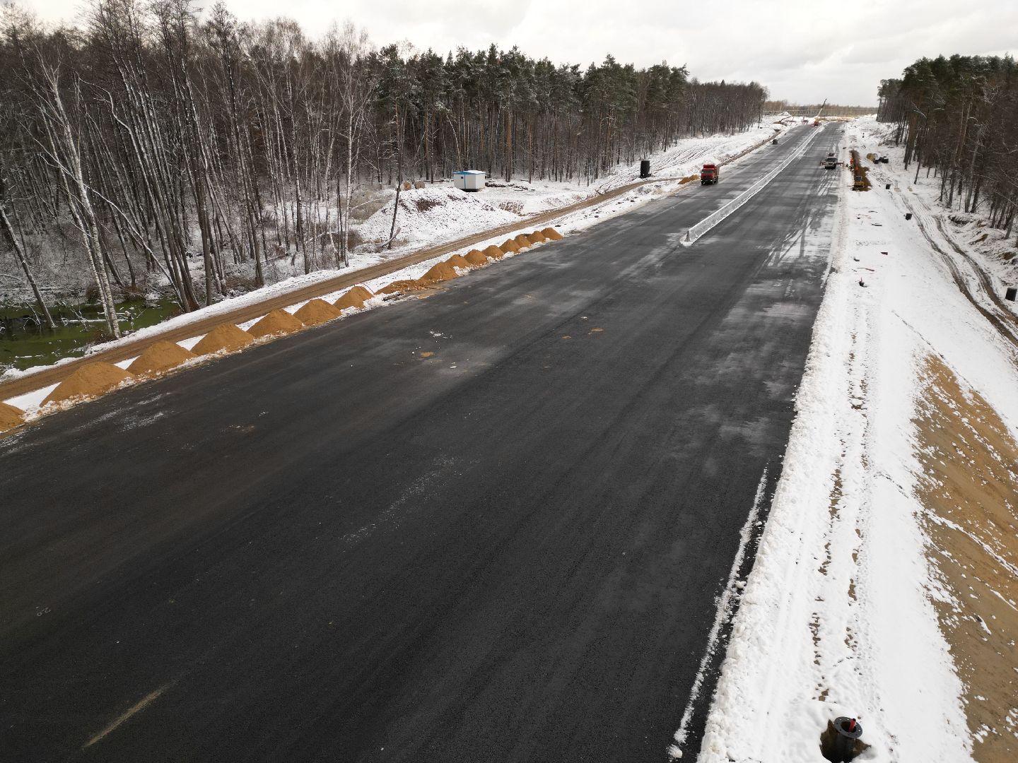 видео с коптера, дороги, строительство, юла,