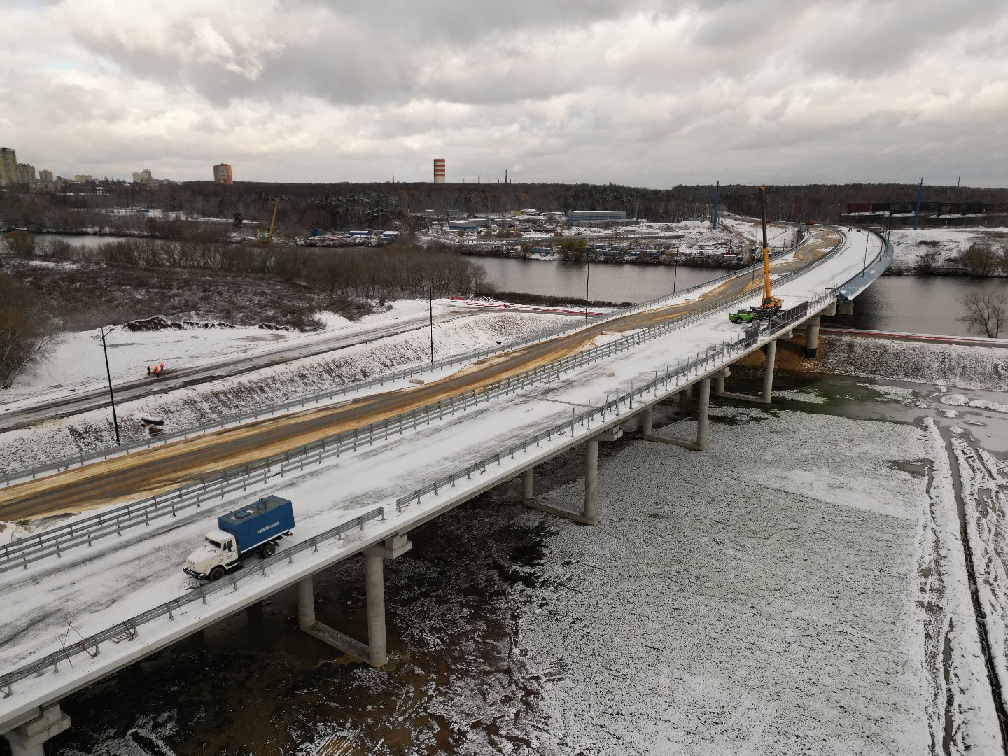 видео с коптера, дороги, строительство, юла,