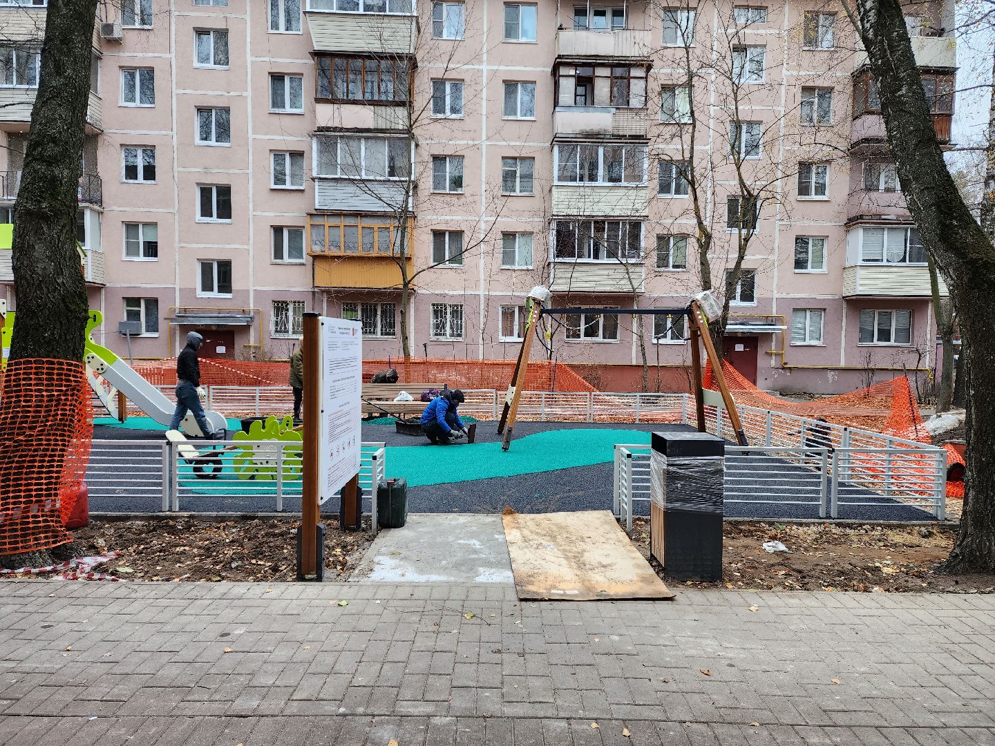 раменское, благоустройство, новая детская площадка, поселок ильинский, улица островского, вертикалки,