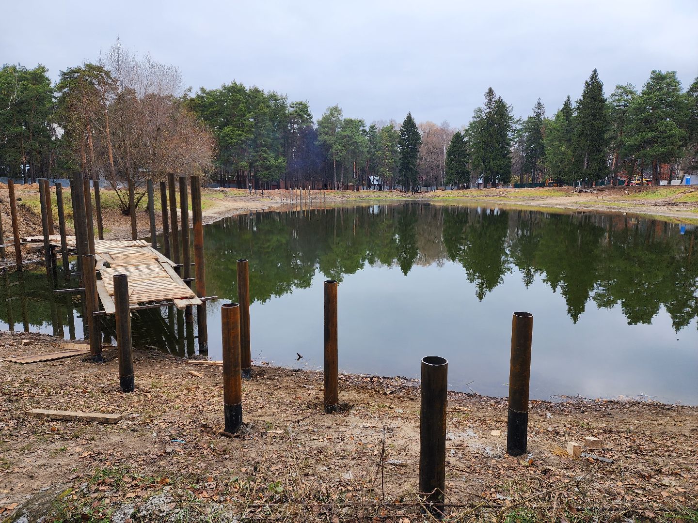 раменское, благоустройство, ильинский пруд,