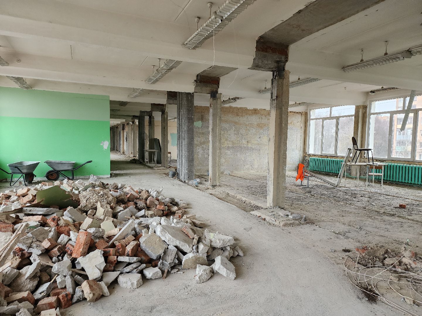 серпухов, подмосковье, капремонт школы, президентская программа, улица советская, вертикалки,