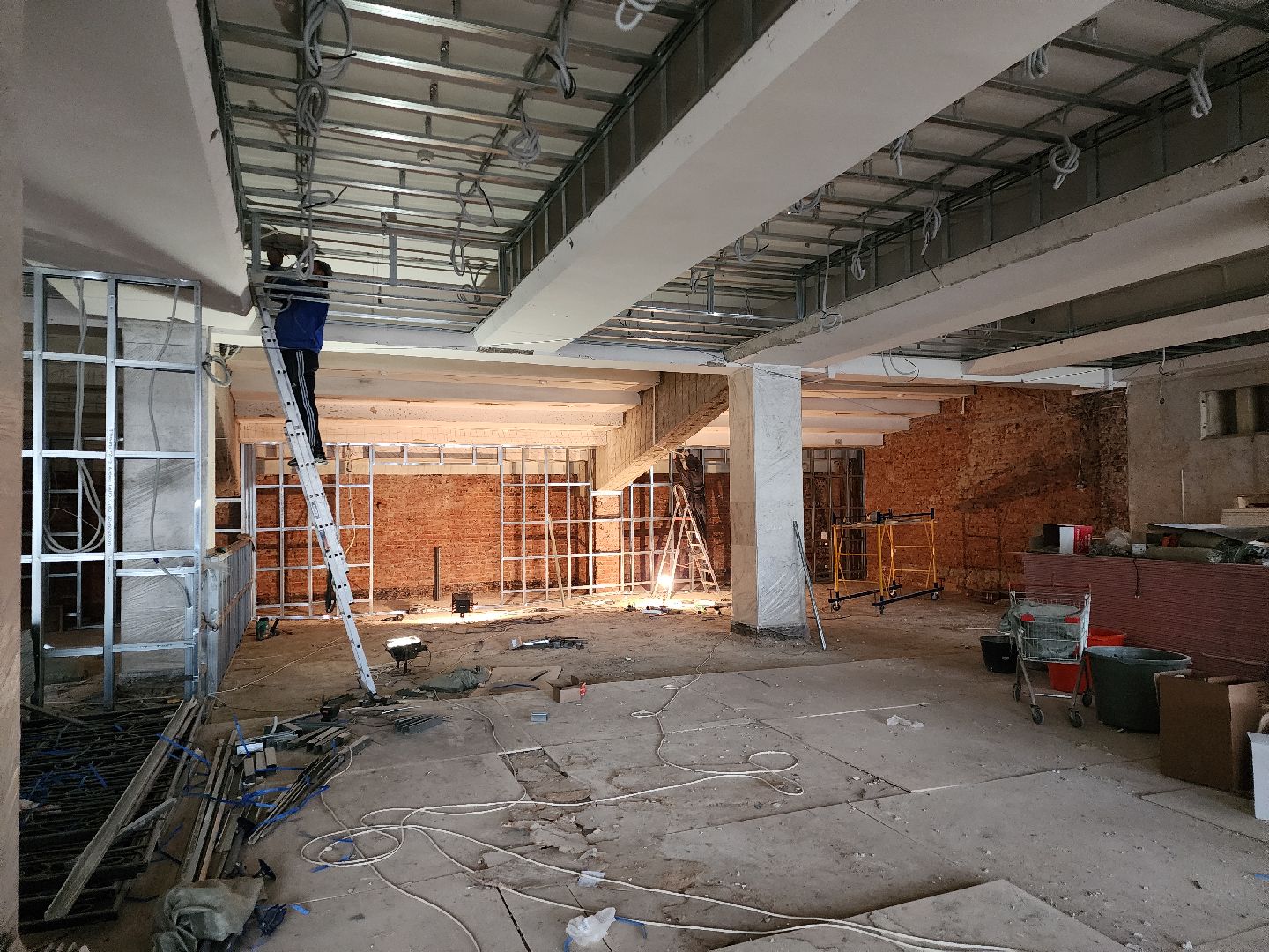 серпухов, подмосковье, ремонт фойе, дворец культуры, улица советская,