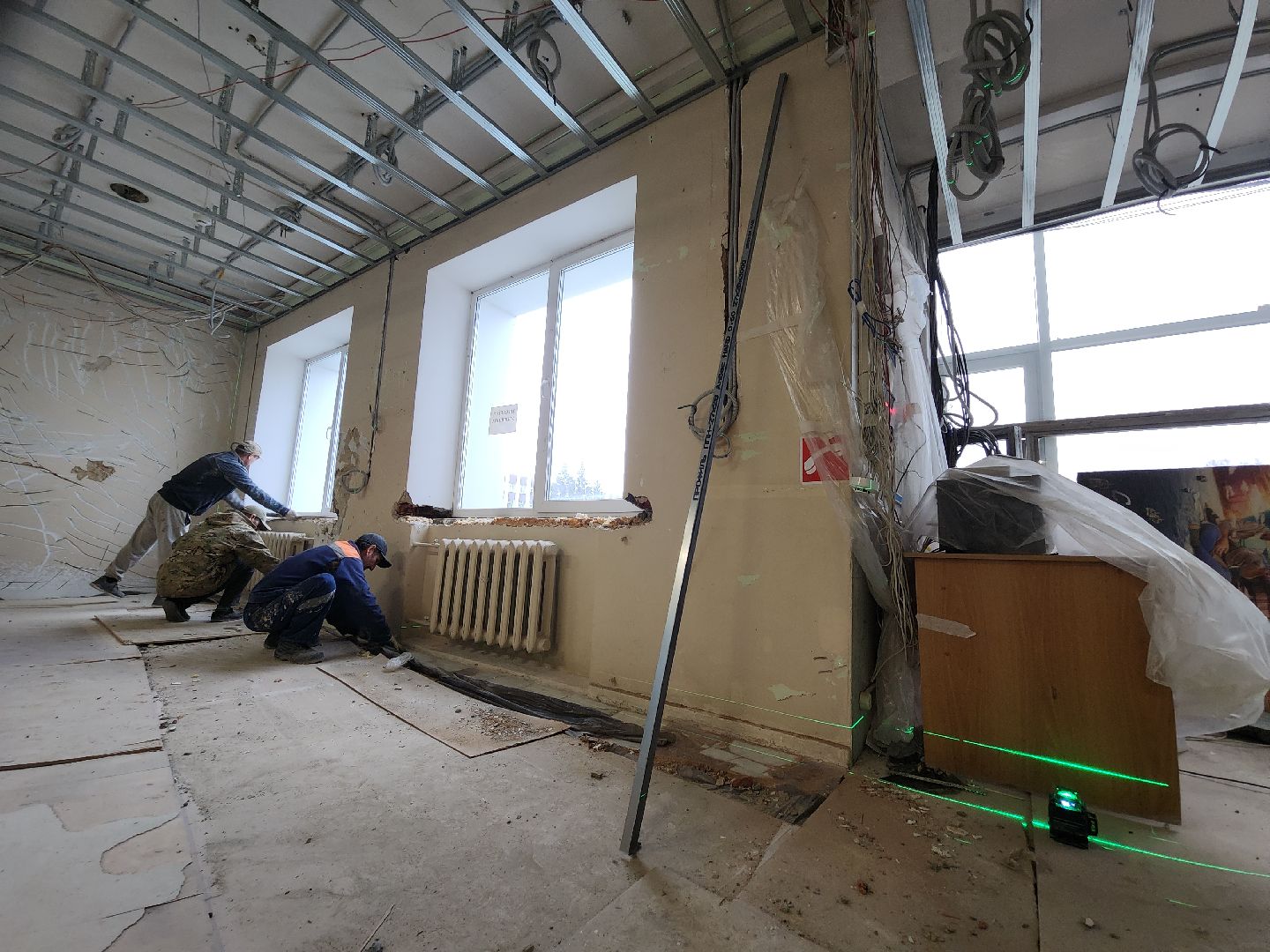 серпухов, подмосковье, дк россия, ремонт фойе, улица советская,