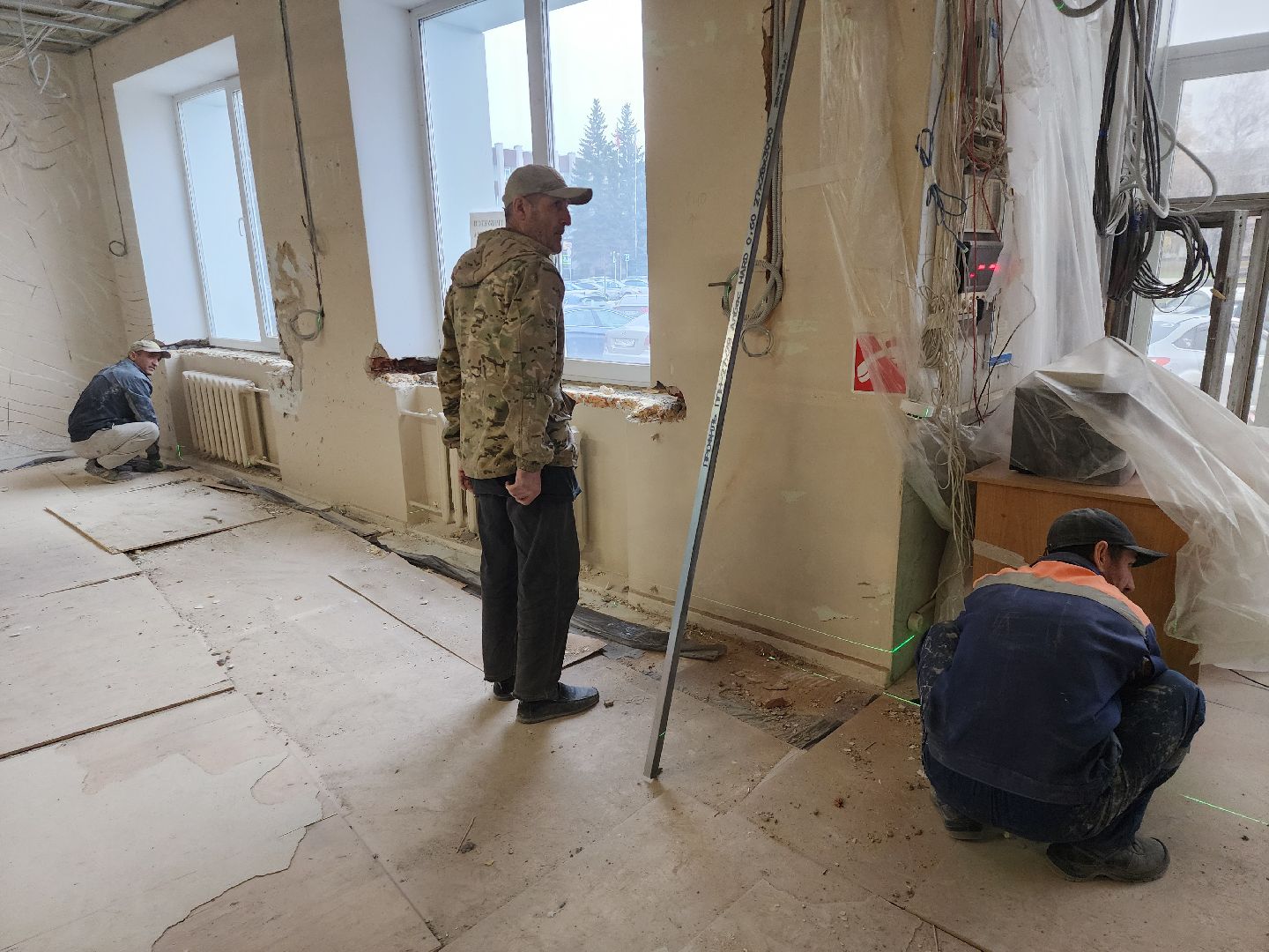 серпухов, подмосковье, дк россия, ремонт фойе, улица советская,