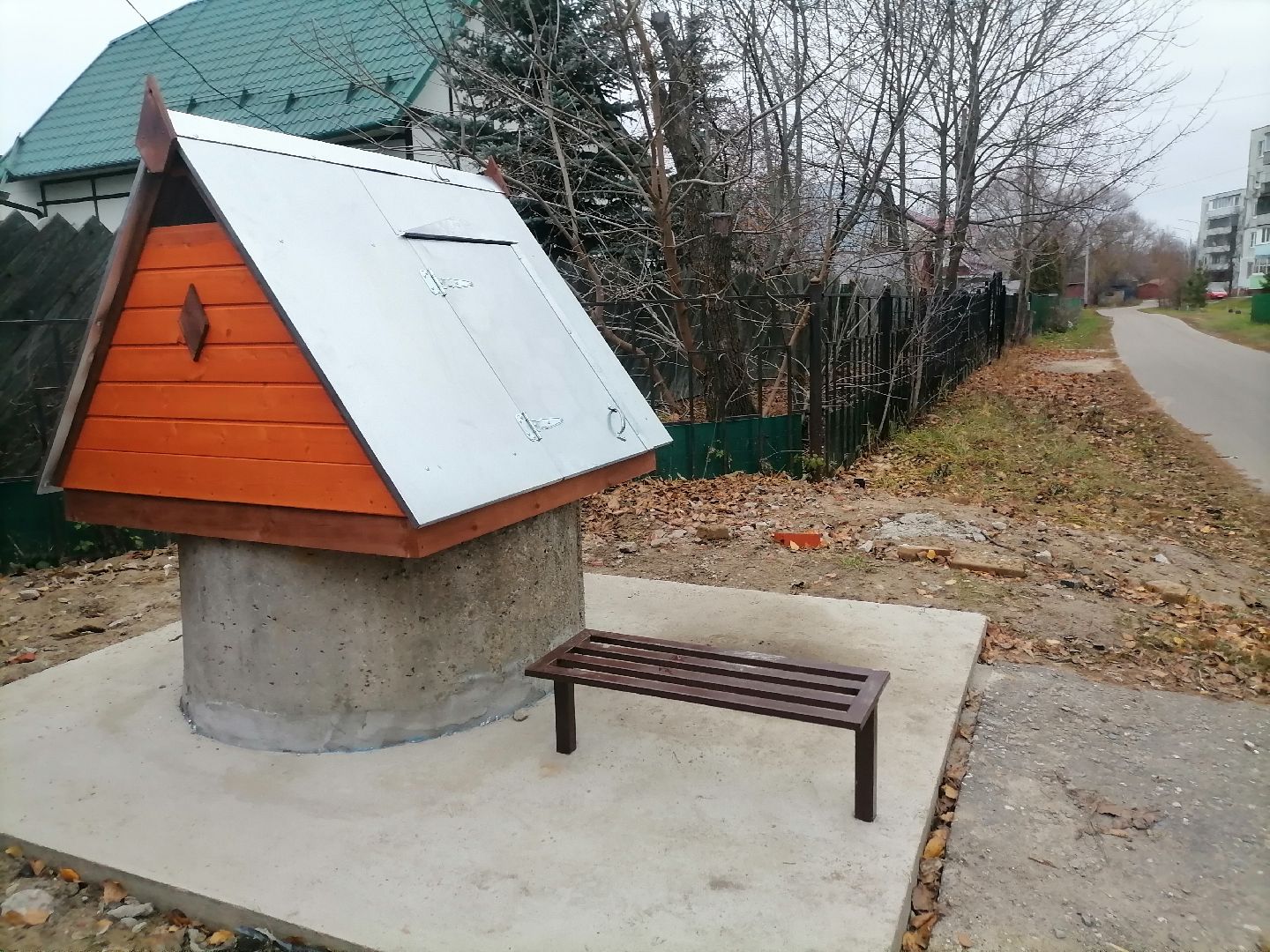 вертикалки, колодец, благоустройство, давыдово, орехово-зуевский округ,