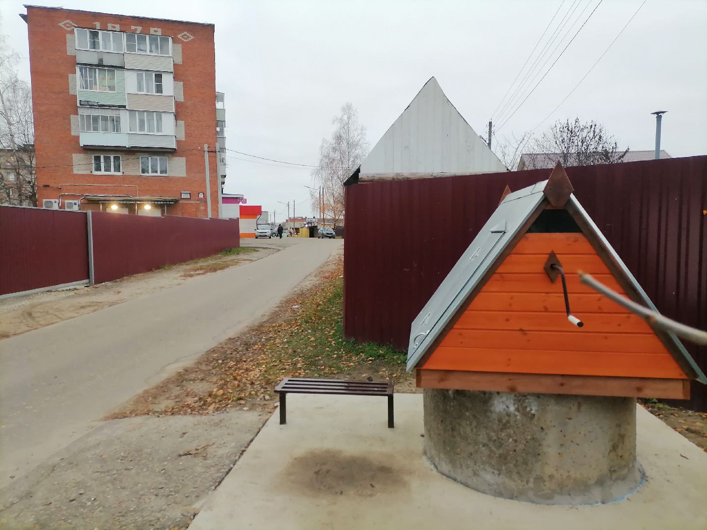 вертикалки, колодец, благоустройство, давыдово, орехово-зуевский округ,