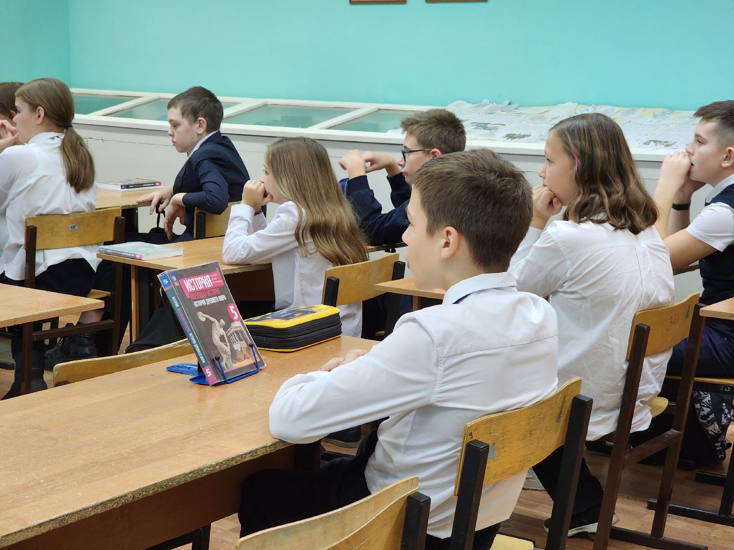 Дубна, Школа 7, Школьники, Гуманитарная помощь, письма солдатам,