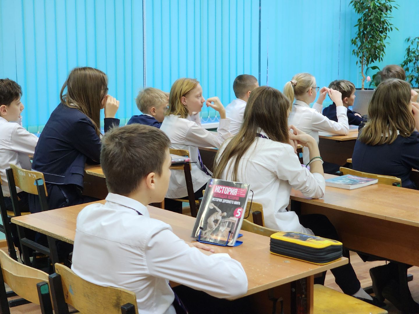 Дубна, Школа 7, Школьники, Гуманитарная помощь, письма солдатам,