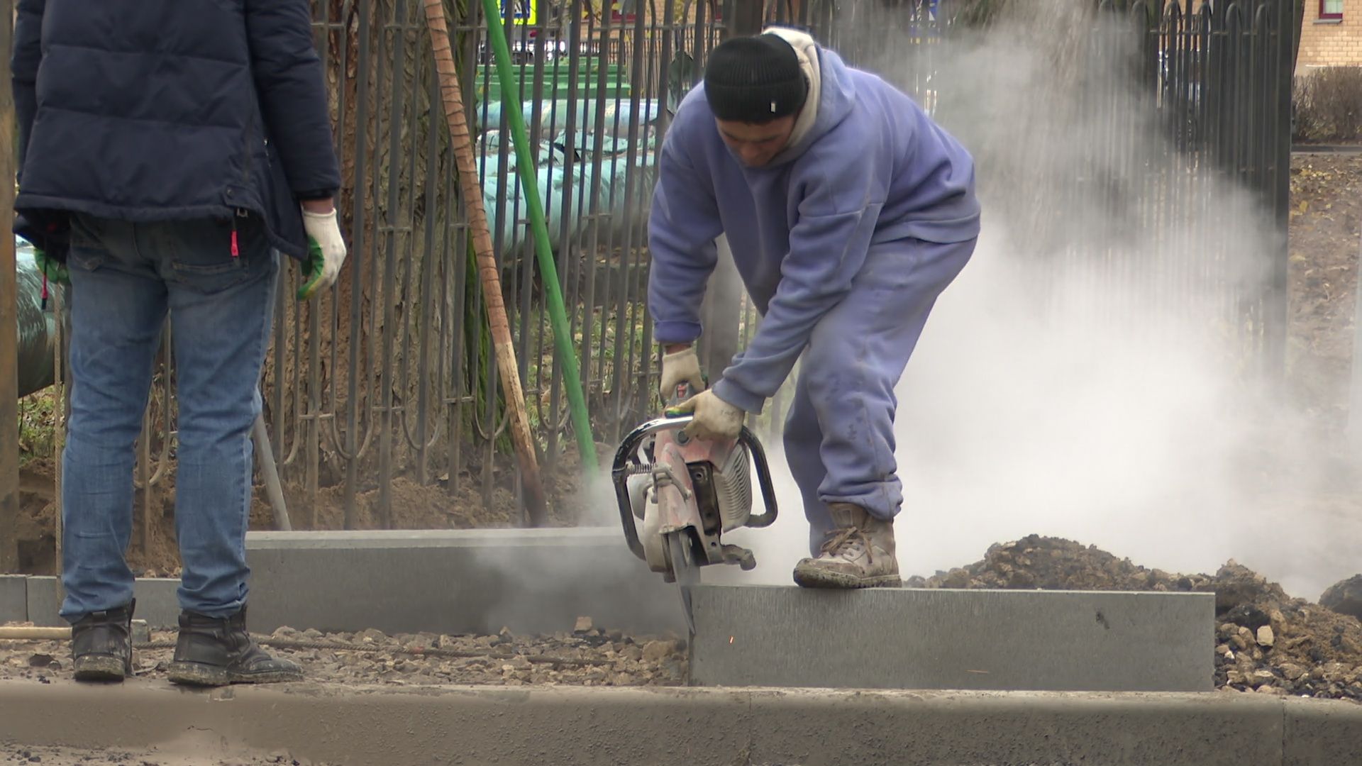 Реутов, вертикалки, благоустройство, реконструкция теплотрассы, новый асфальт, тротуар, бордюрный камень,