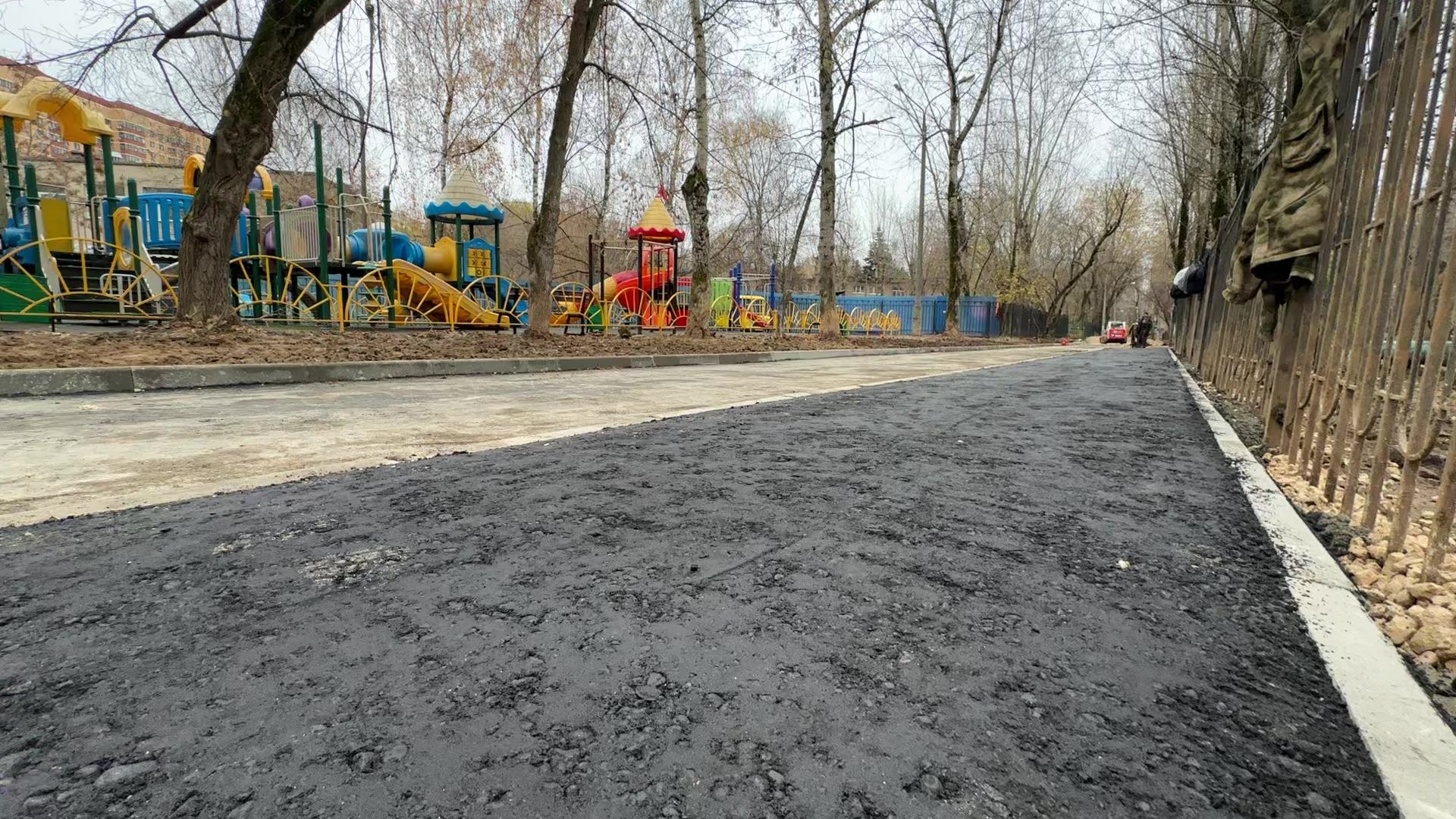 Реутов, вертикалки, благоустройство, реконструкция теплотрассы, новый асфальт, тротуар, бордюрный камень,