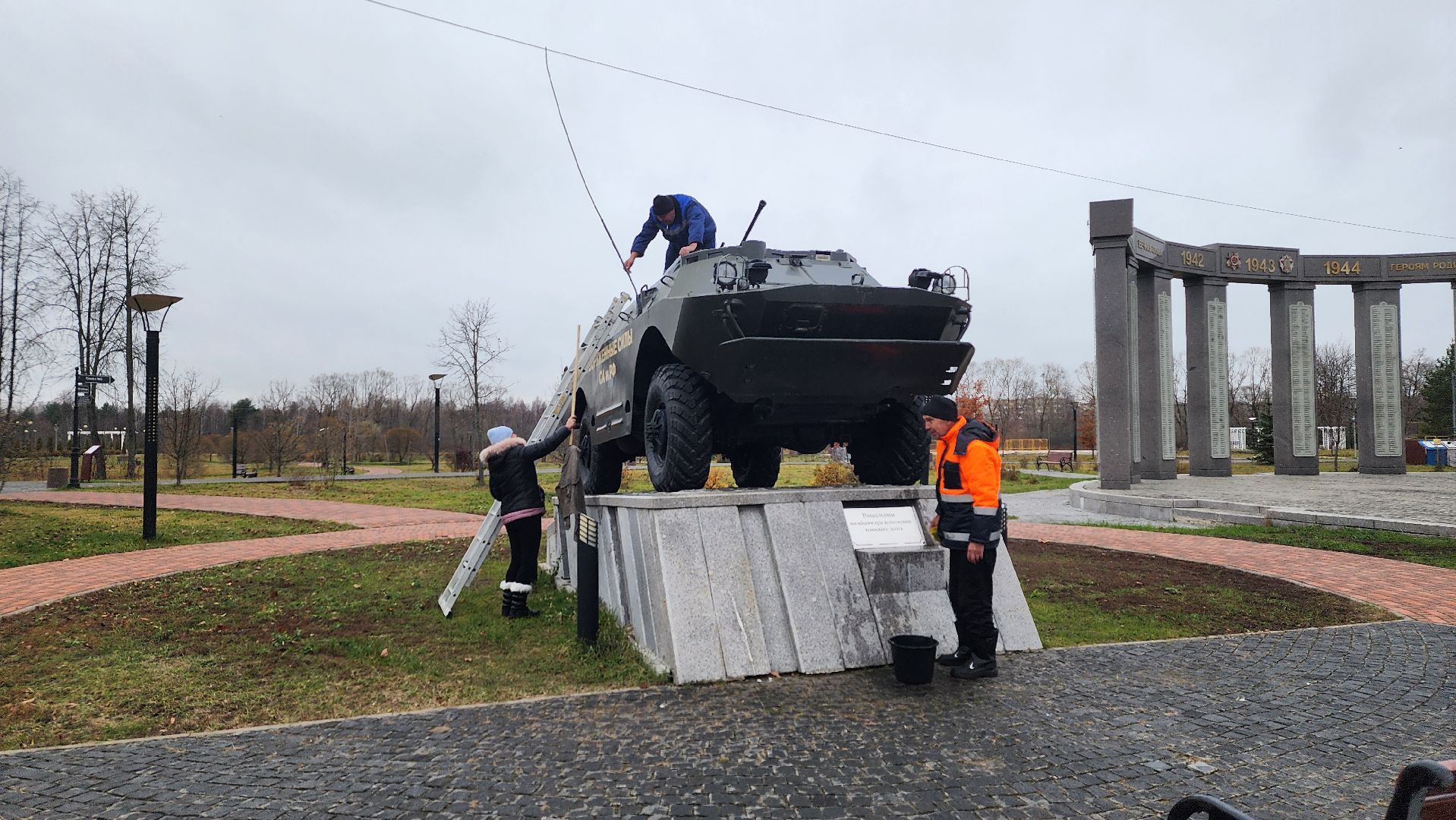 благоустройство, памятник, памятник воинам-интернационалистам, Рошаль, городской округ Шатура, вертикалки
