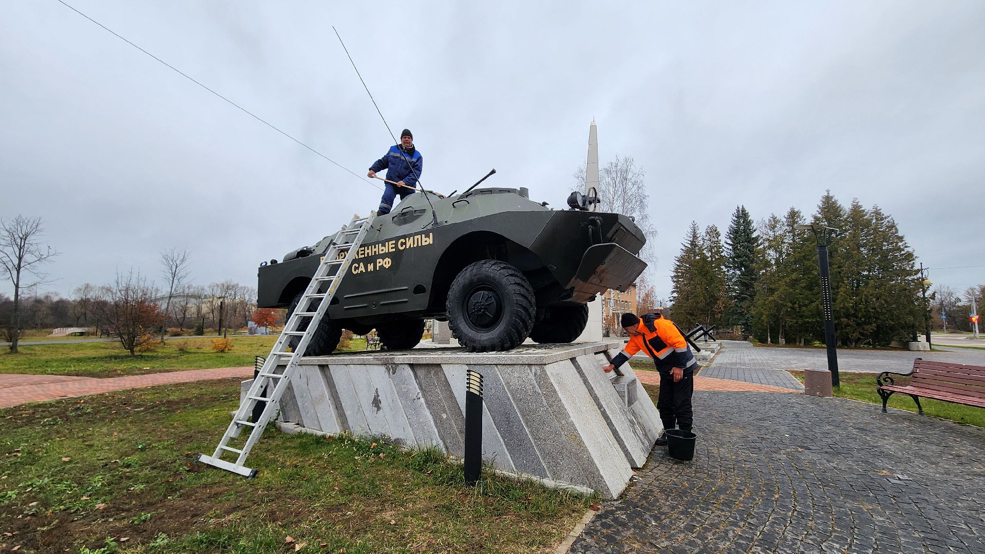 благоустройство, памятник, памятник воинам-интернационалистам, Рошаль, городской округ Шатура, вертикалки