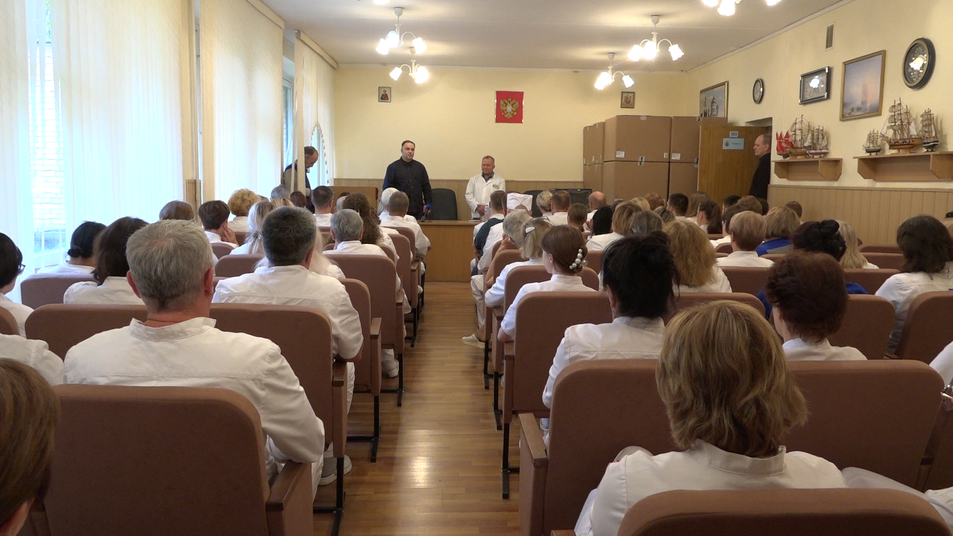 военная поликлиника власиха, система ЕМИАС, новое оборудование для медиков, Власиха военная поликлиника, военные медики Власихи,