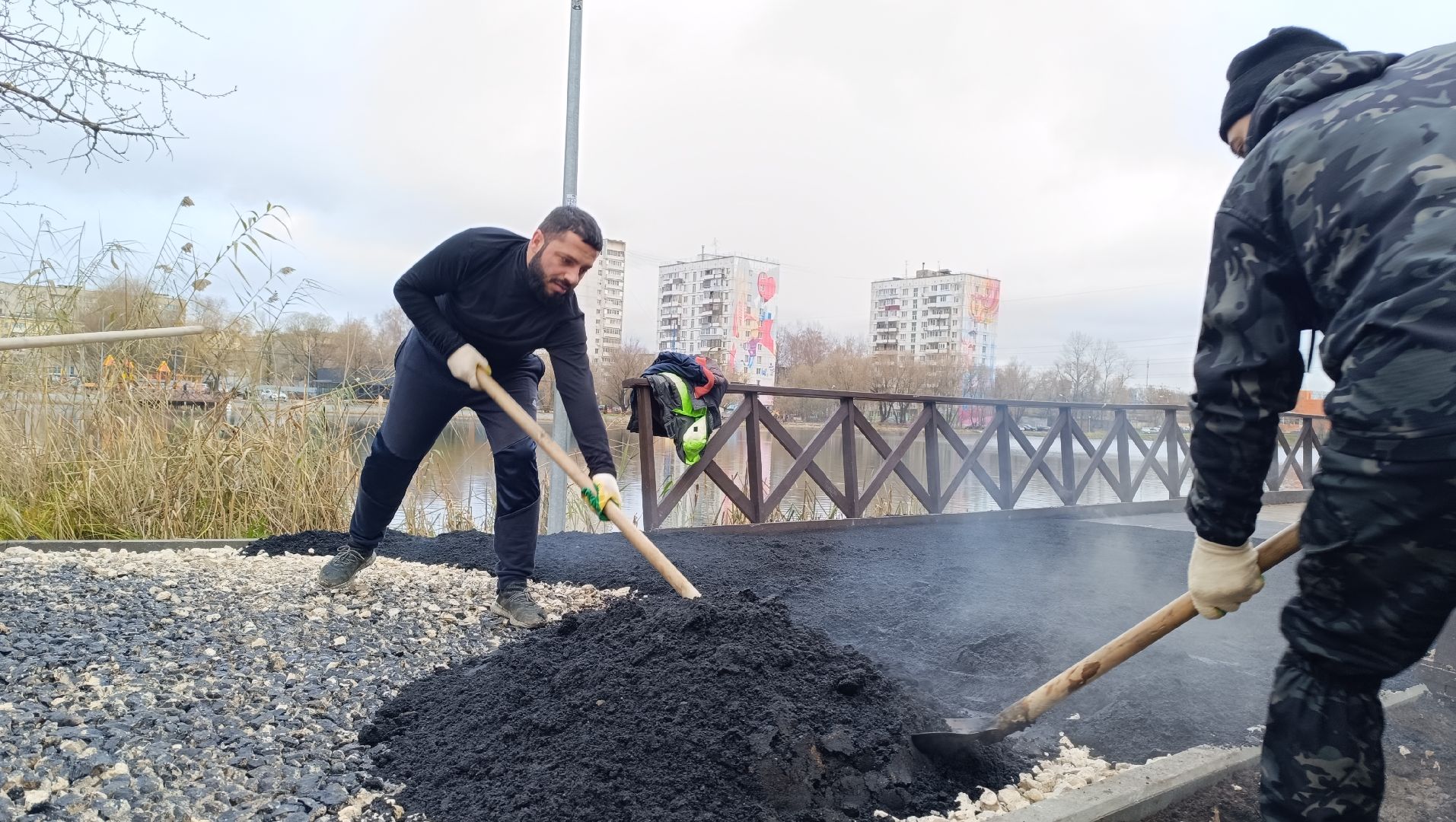асфальтирование, лобня, сквер,вертикалки,