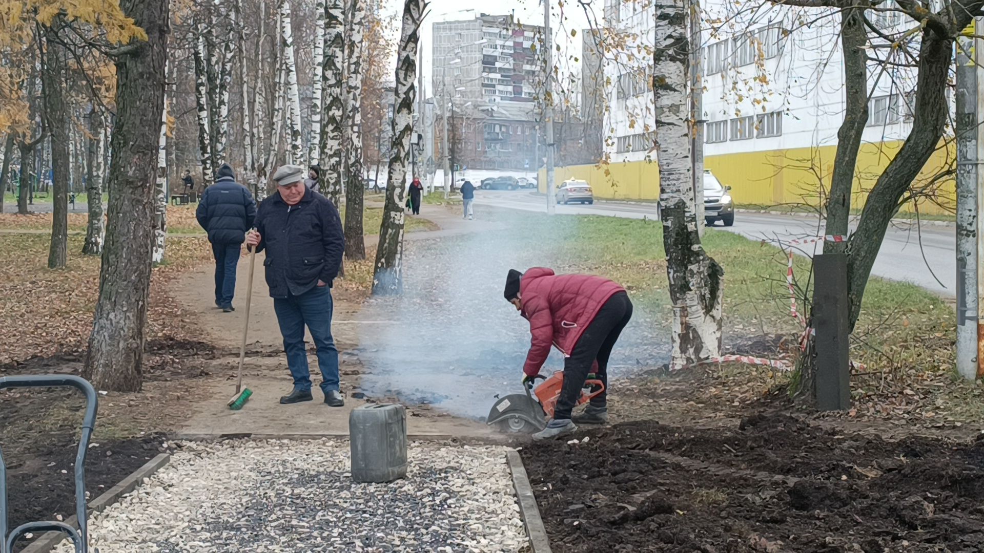 асфальтирование, лобня, сквер,вертикалки,