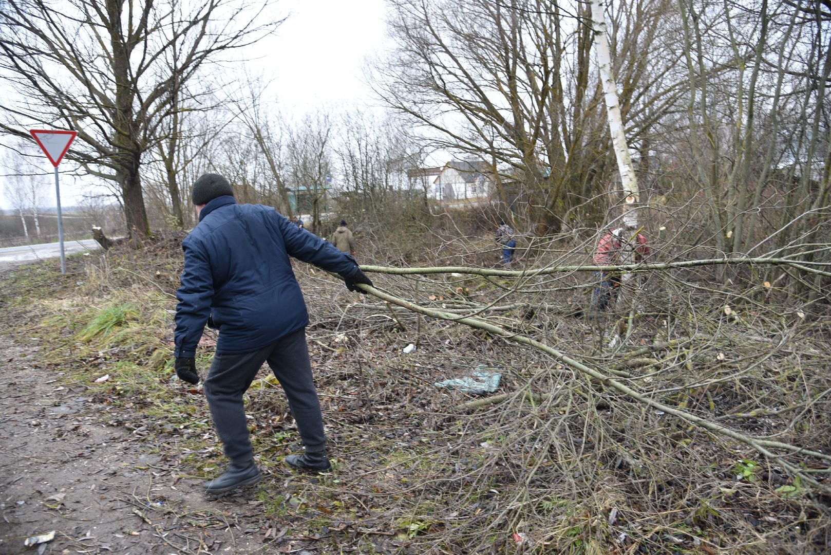 лотошино, калицино, населенный пункт воинской доблести, благоустройство, стела, вертикалки,