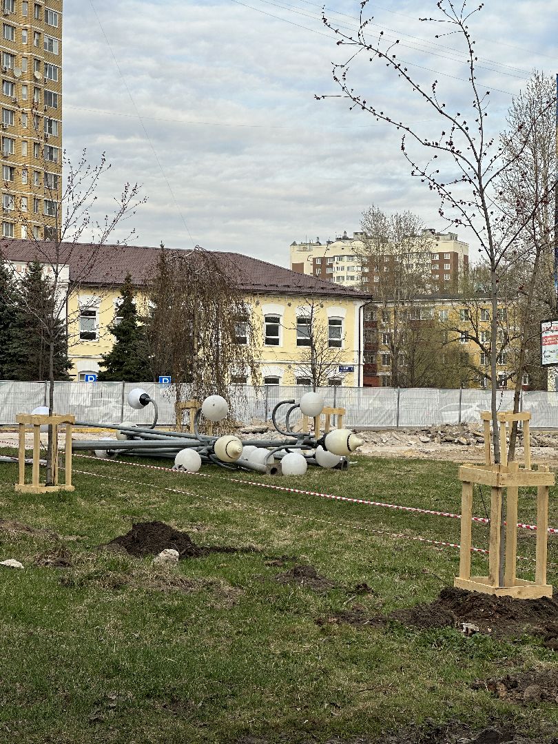 Реутов, благоустройство, Вечный огонь, Мемориал, Аллея славы, парк за ДК