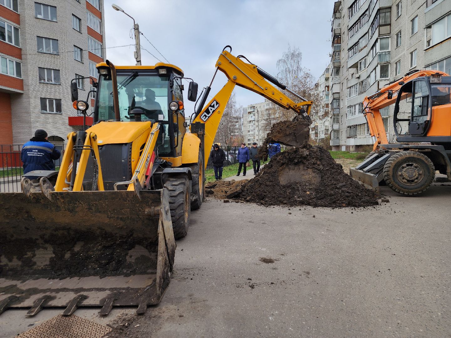 жкх, устранение прорыва, орехово-зуево, водоканал, вертикалки,