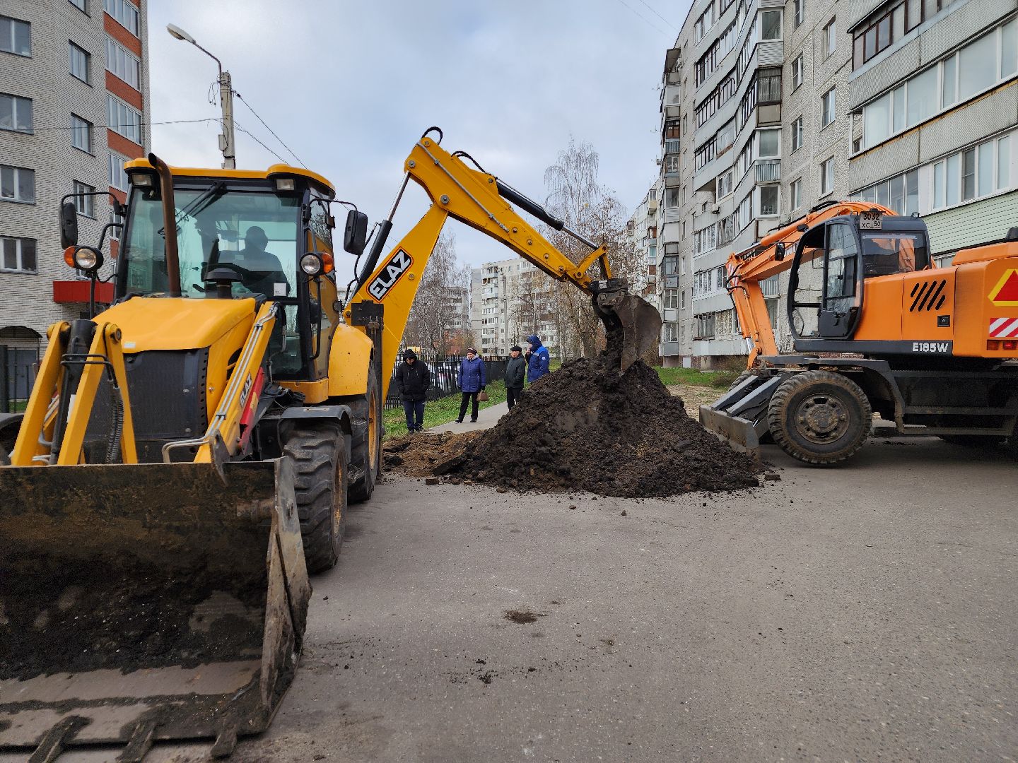 жкх, устранение прорыва, орехово-зуево, водоканал, вертикалки,