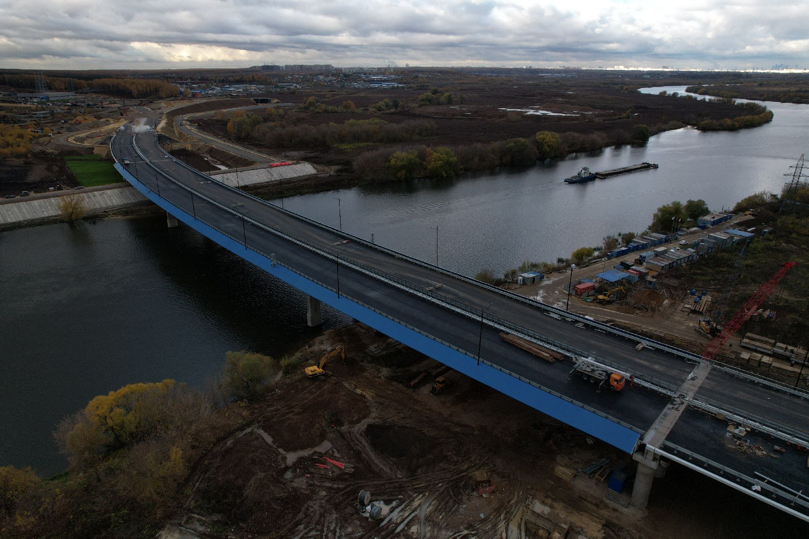 видео с коптера, юла, строительство, дороги,