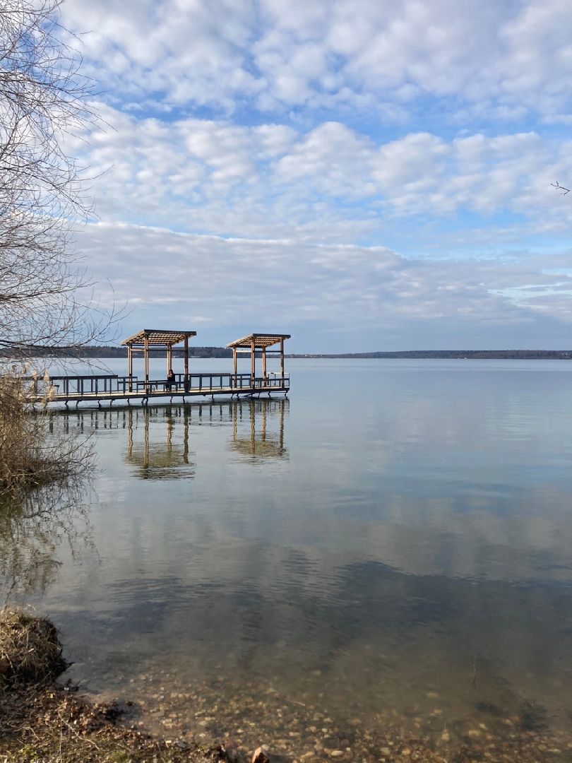 Солнечногорск, озеро, Сенеж, набережная, весна
