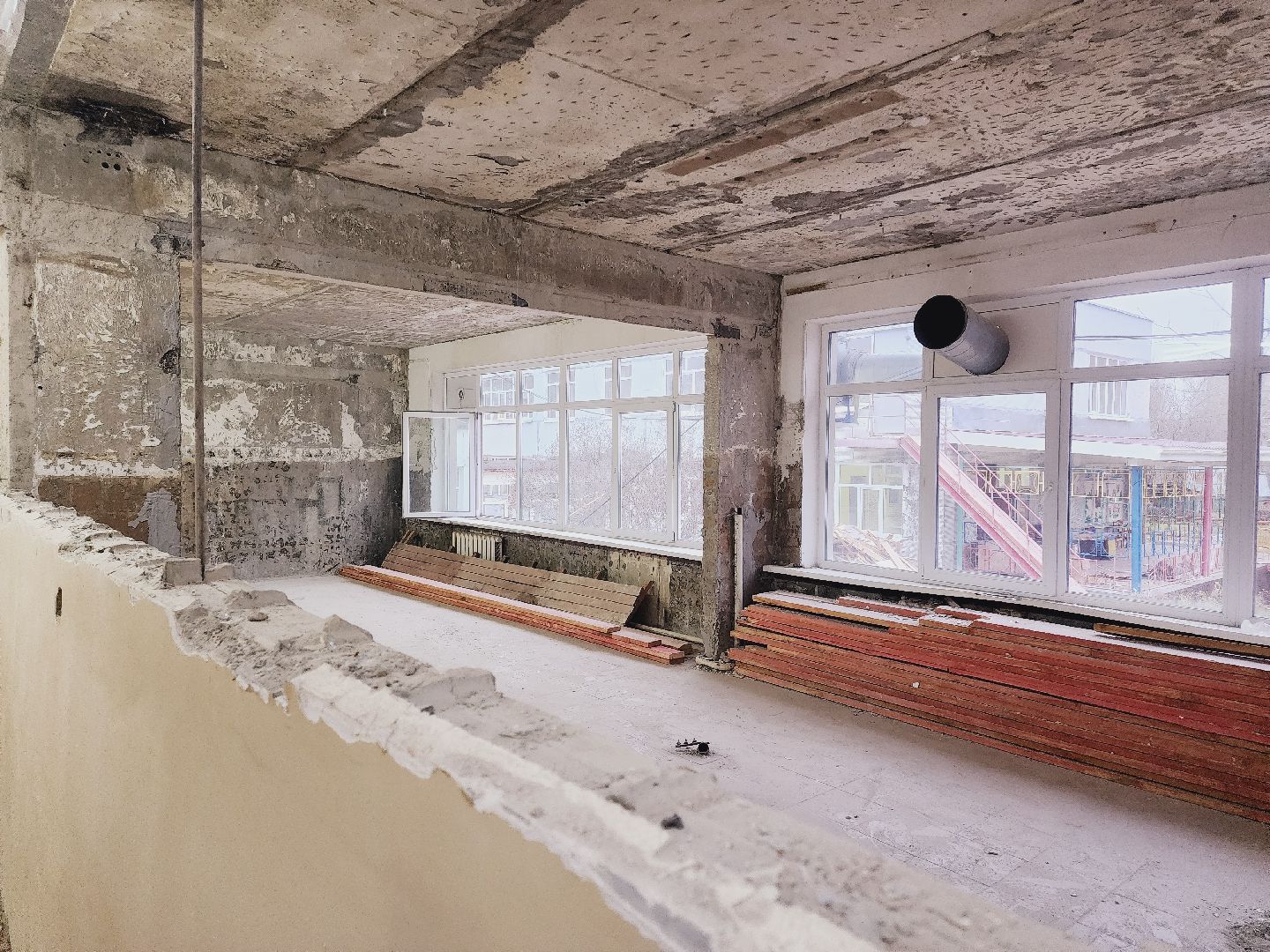 Егорьевск, детский сад, капитальный ремонт, Подмосковье, Московская область, вертикалка, вертикальное видео,