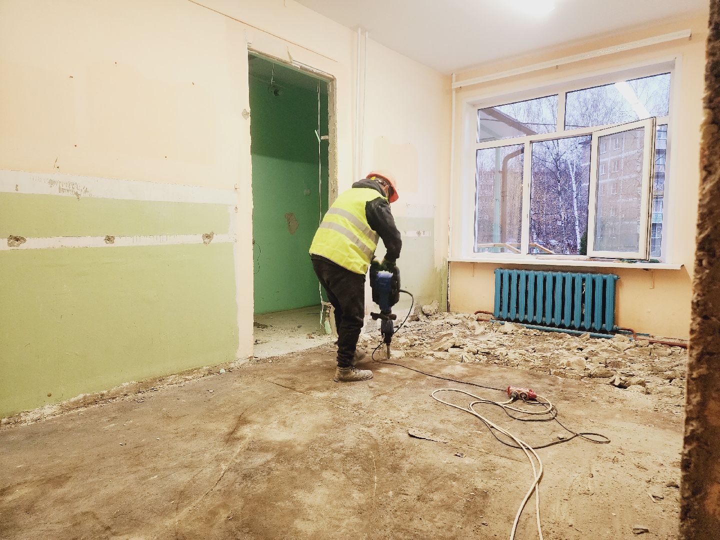 Егорьевск, детский сад, капитальный ремонт, Подмосковье, Московская область, вертикалка, вертикальное видео,