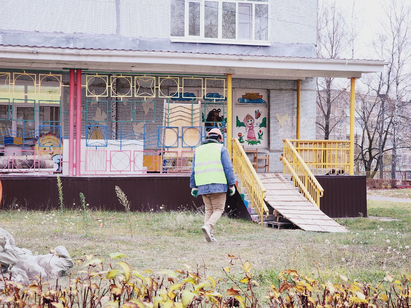 Егорьевск, детский сад, капитальный ремонт, Подмосковье, Московская область, вертикалка, вертикальное видео,