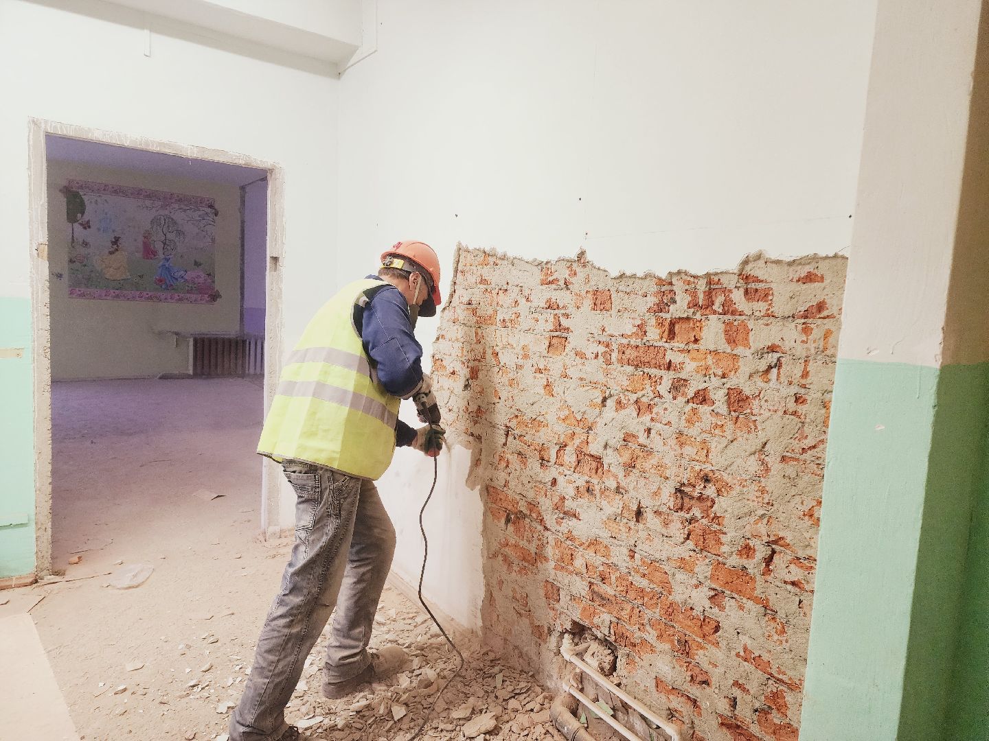 Егорьевск, детский сад, капитальный ремонт, Подмосковье, Московская область, вертикалка, вертикальное видео,