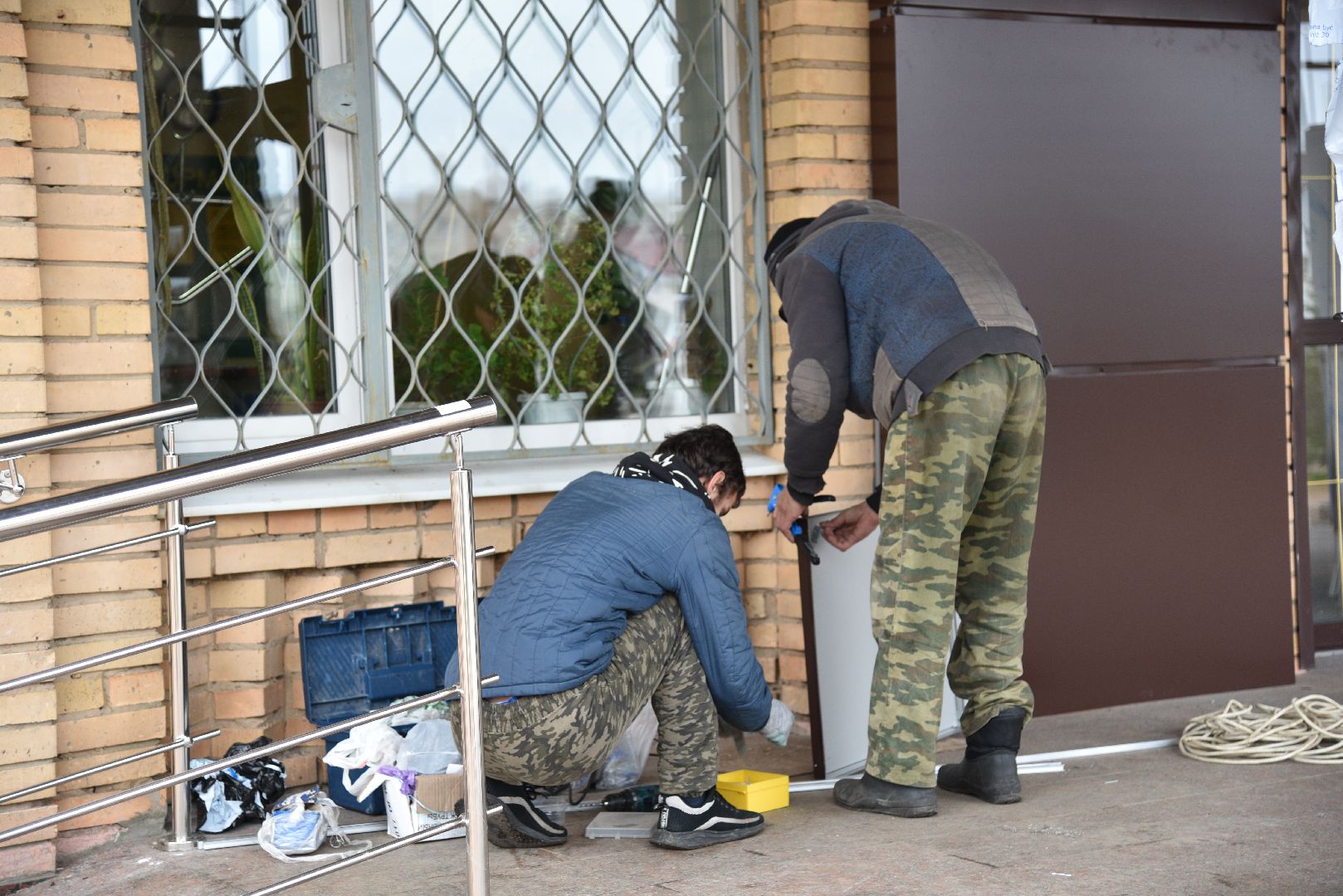 лотошино, благоустройство, администрация, администрация го лотошино, ремонт входной группы, вертикалки,