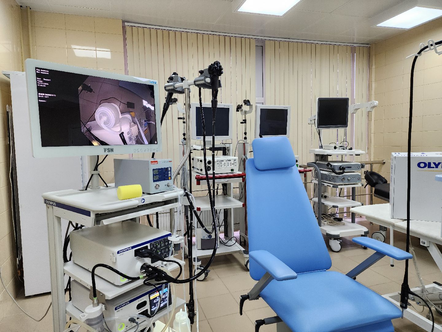 Дубна, дубненская больница, Эндоскопическое отделение, Новое оборудование,