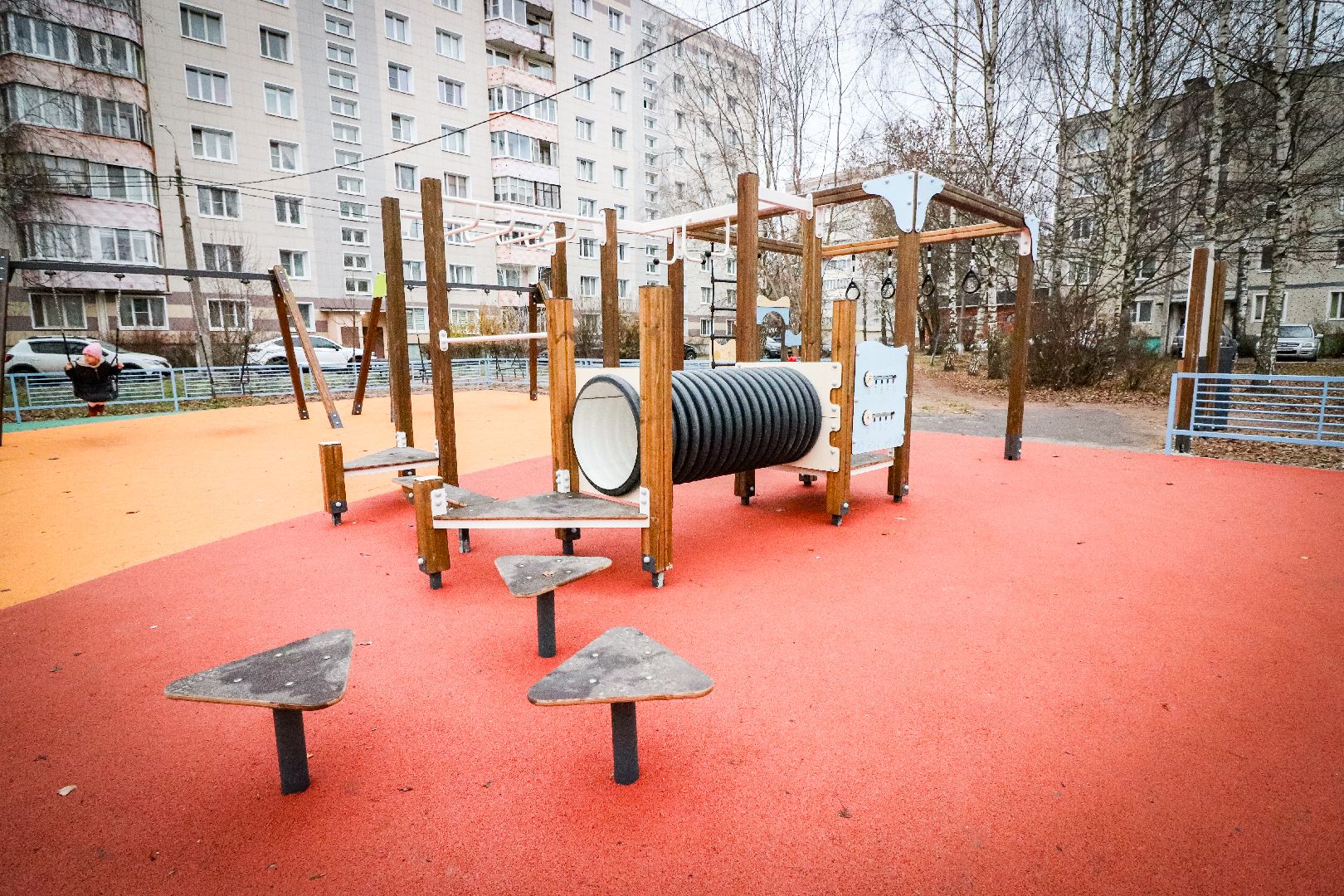 Клин, общество, благоустройство, детские игровые площадки, вертикалки,