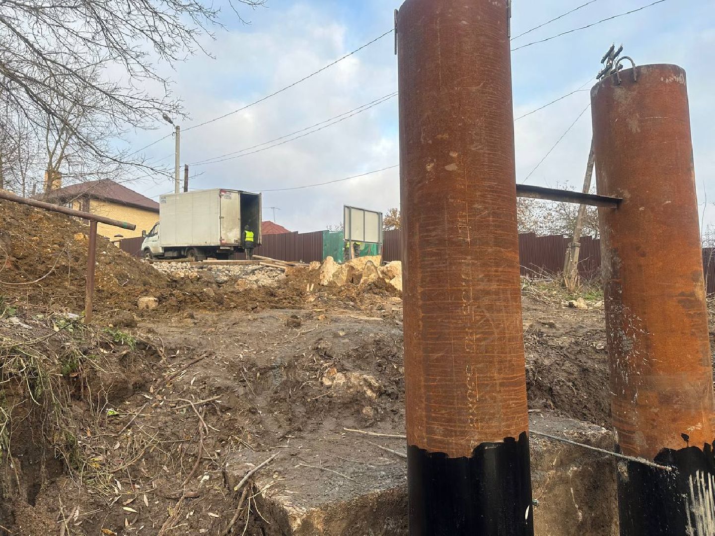 мост, река рожайка, домодедово, вертикалки,