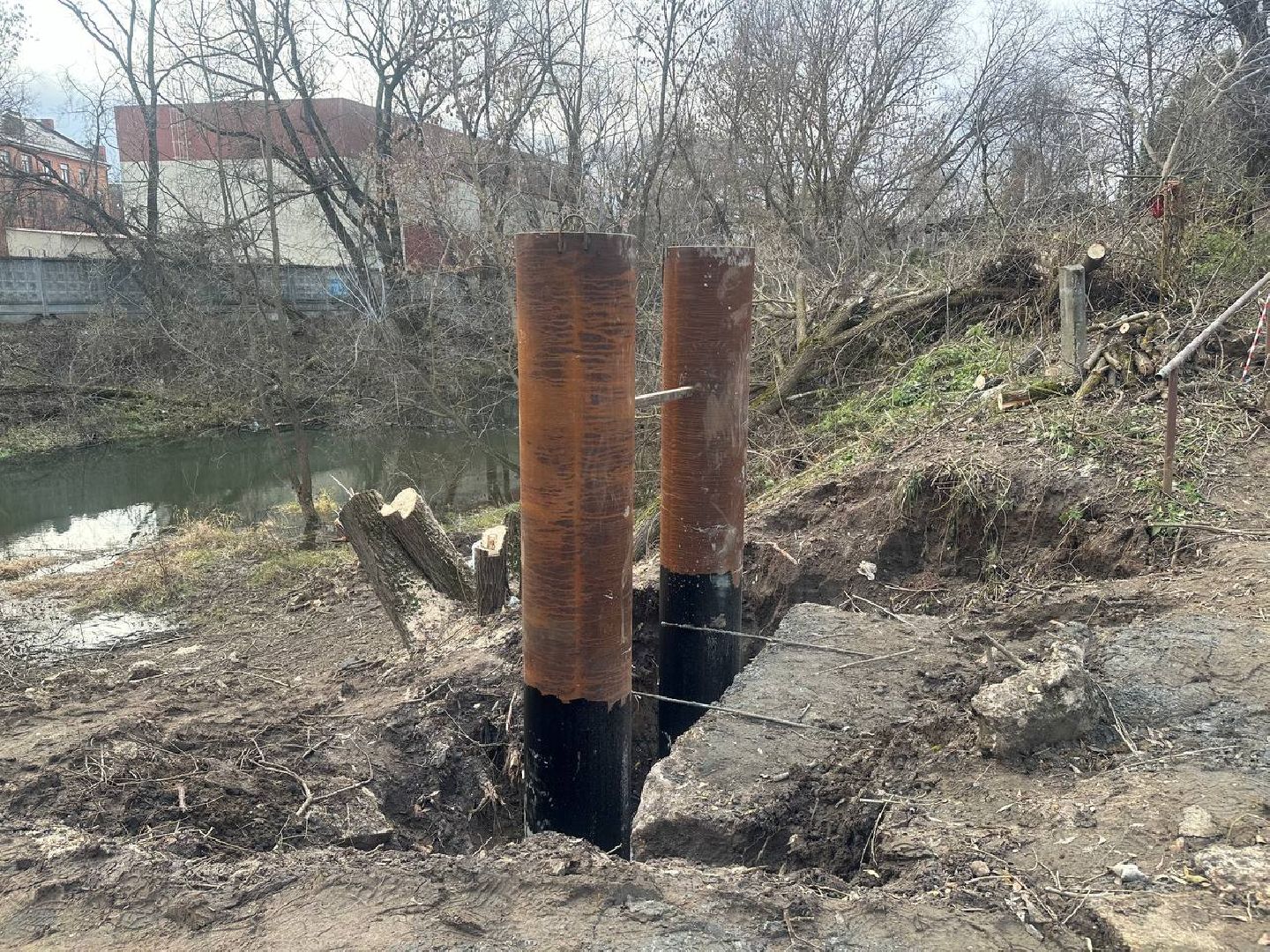 мост, река рожайка, домодедово, вертикалки,