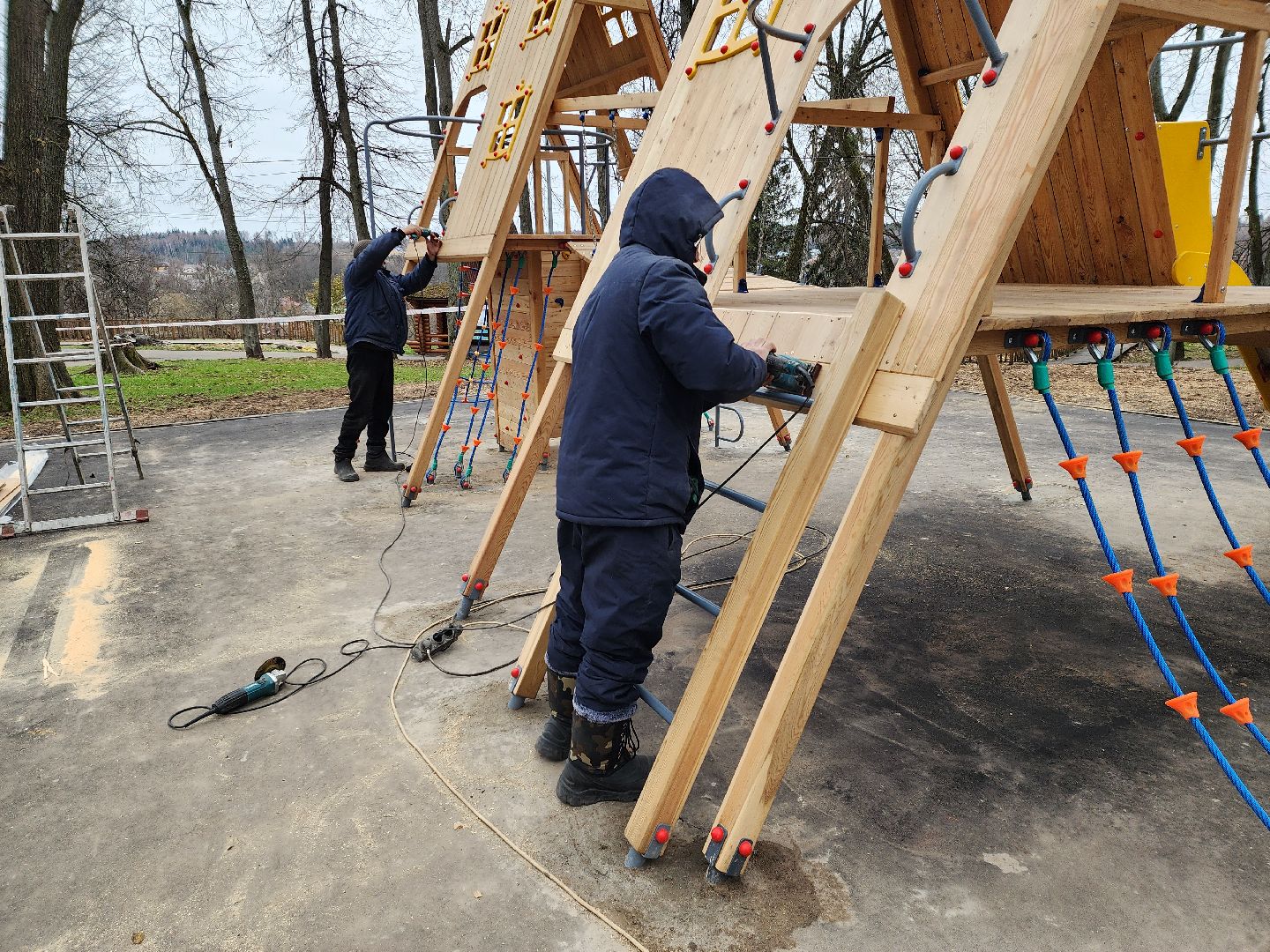 Парк городок, парки подмосковья, руза, детская площадка, рузский городской округ, московская область, подмосковье, вертикалки,
