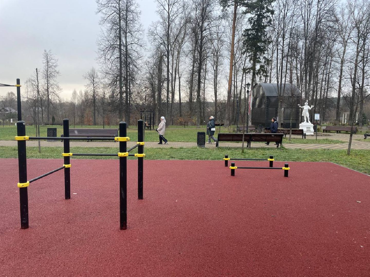 Талдом, Парк Вербилки, Живу спортом, вертикалка,