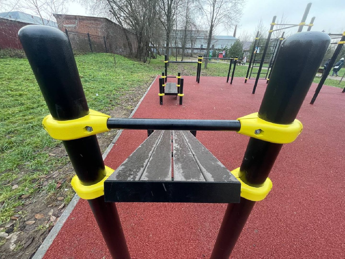 Талдом, Парк Вербилки, Живу спортом, вертикалка,