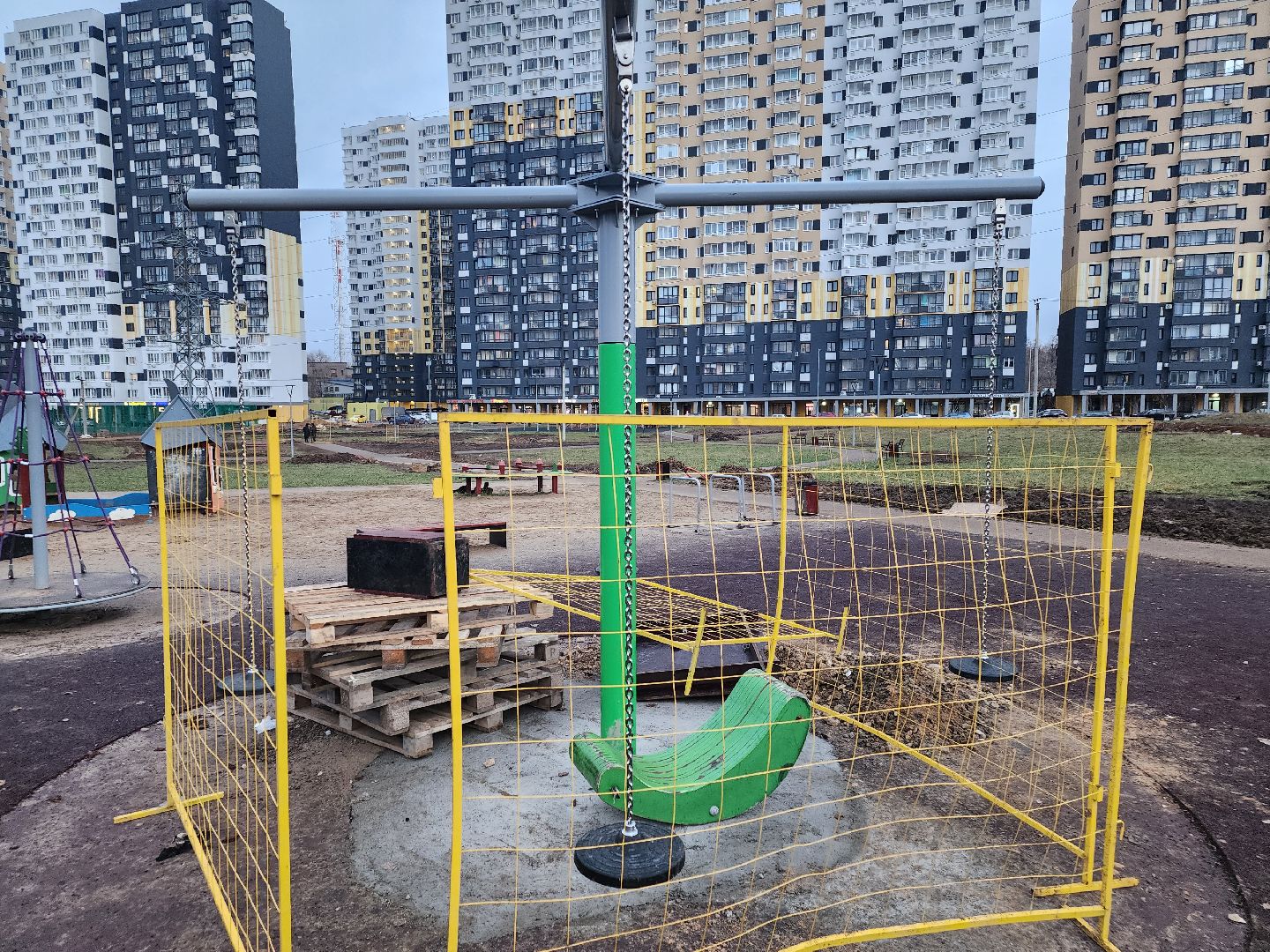 долгопрудный, жк бригантина, беседки, лавочки, парк, вертикалки,