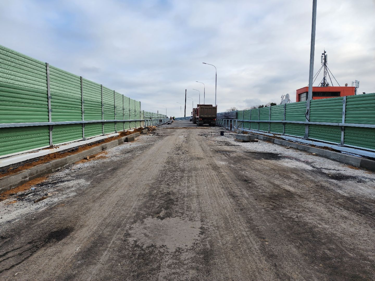 раменское, строительство, путепровод быково, испытания моста на прочность, вертикалка,