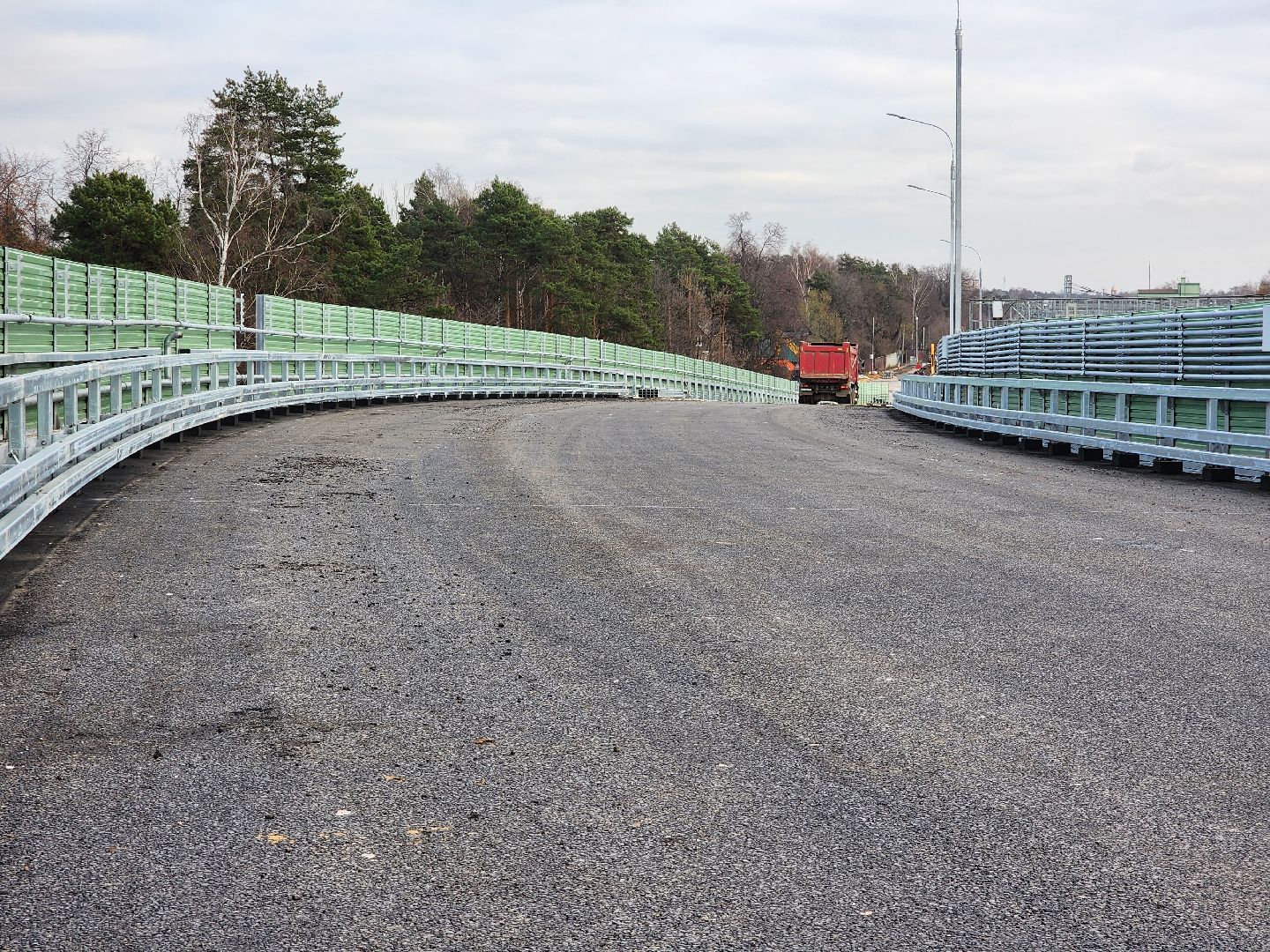 раменское, строительство, путепровод быково, испытания моста на прочность, вертикалка,