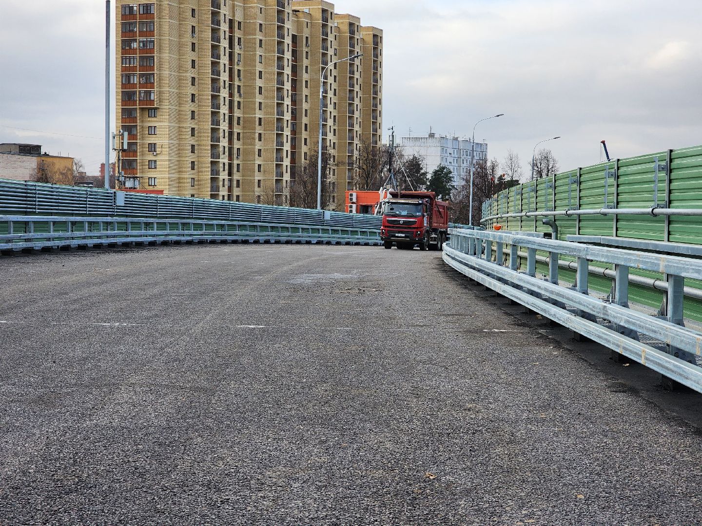 раменское, строительство, путепровод быково, испытания моста на прочность, вертикалка,