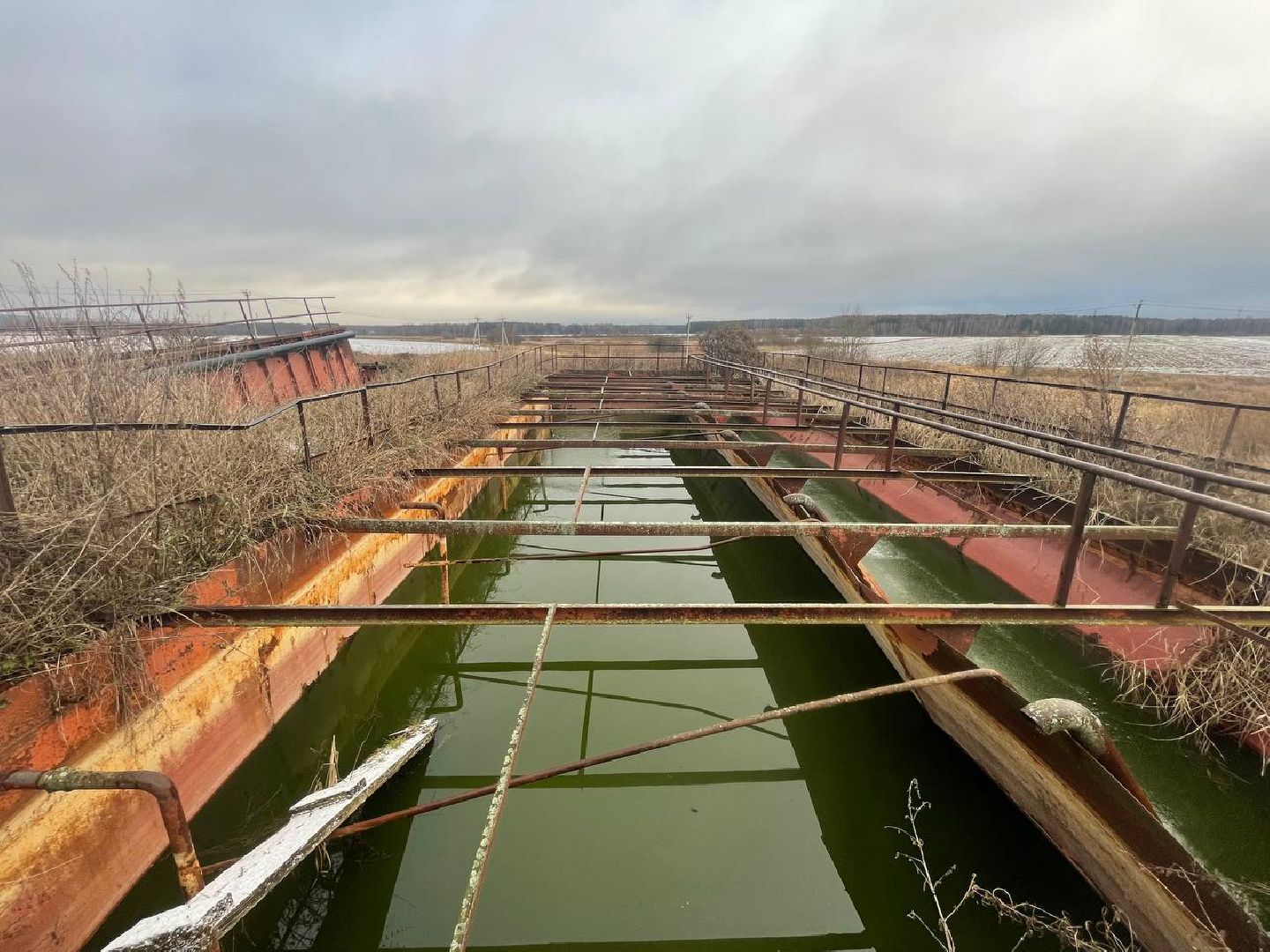 Дмитров, Очистные сооружения в Орудьево, МинЖКХ, вертикалка,