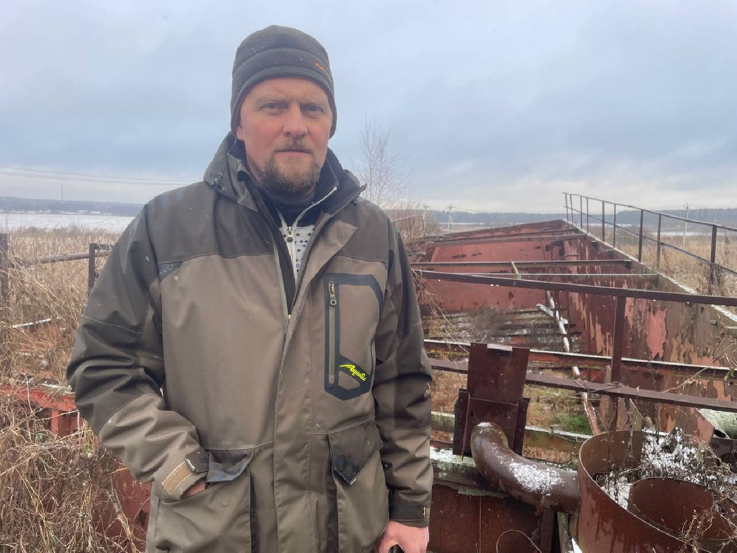 Дмитров, Очистные сооружения в Орудьево, МинЖКХ, вертикалка,